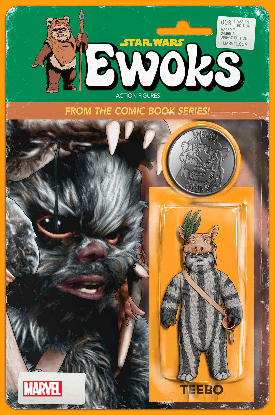 Star Wars Ewoks (2024) #3 John Tyler Christopher Action Figure Variant