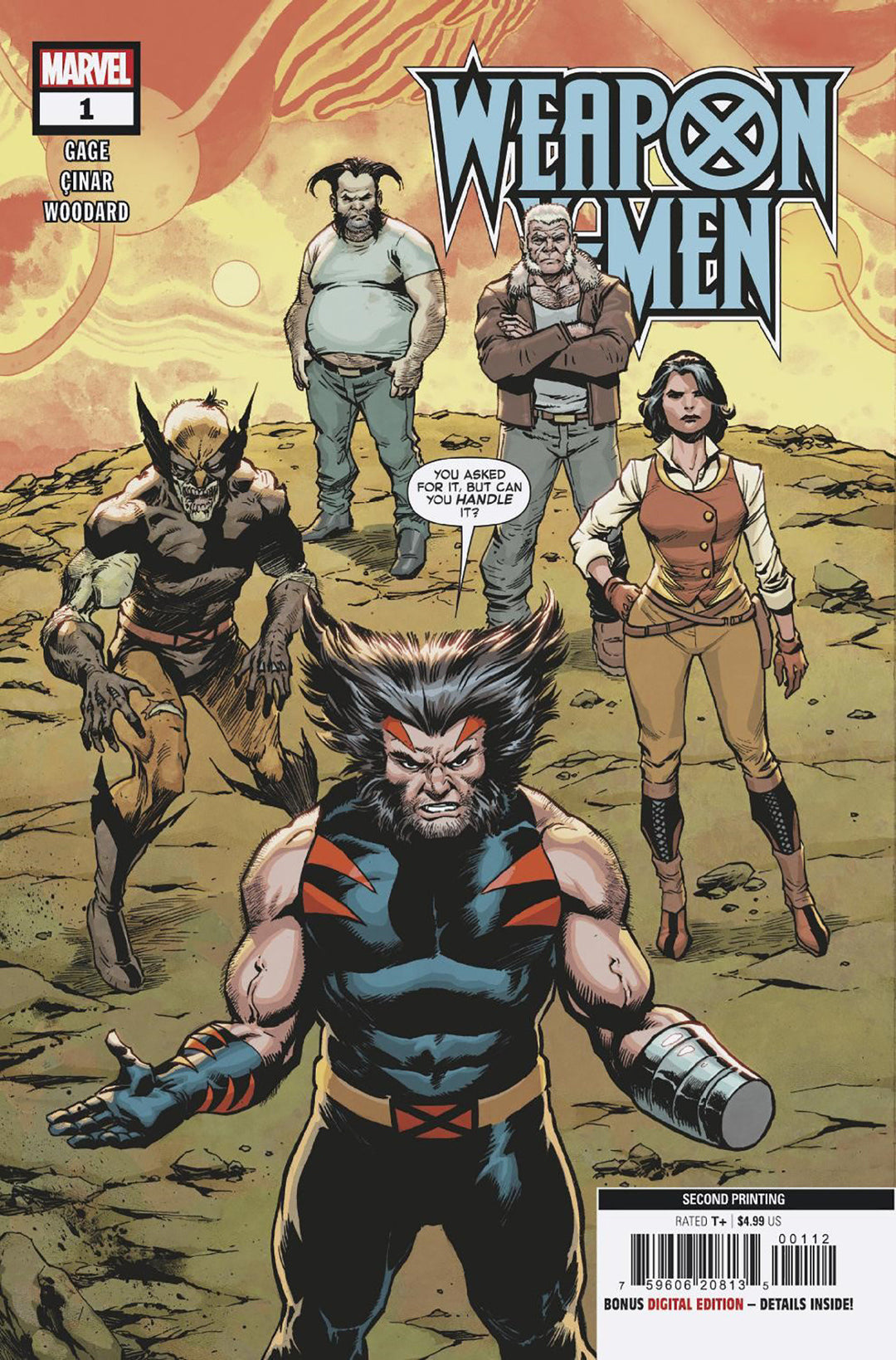 Weapon X-Men #1 Variant (2nd Print) Yildiray Cinar Edition