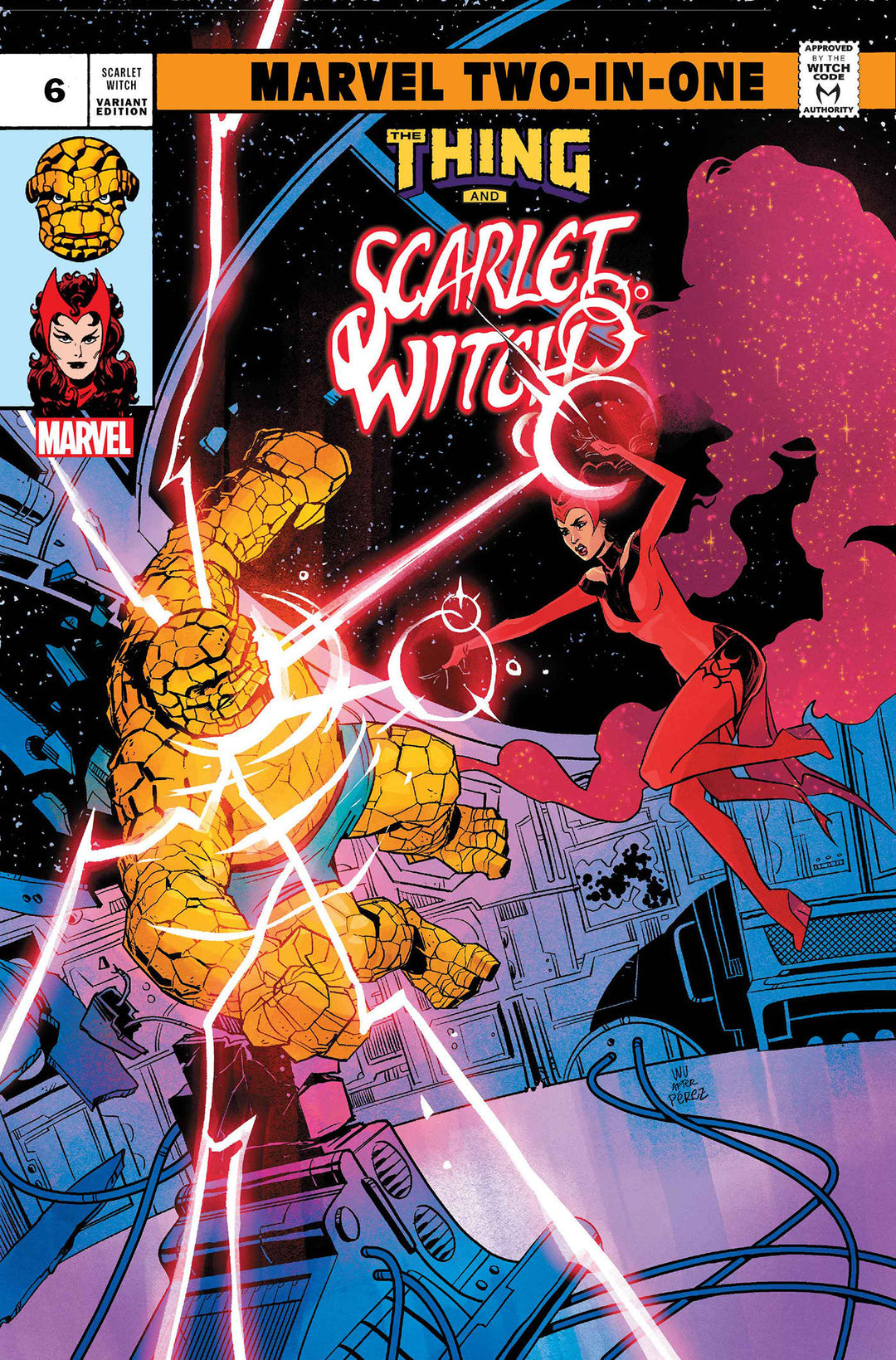 Scarlet Witch (2024) #6 Annie Wu Marvel Two-In-One Variant