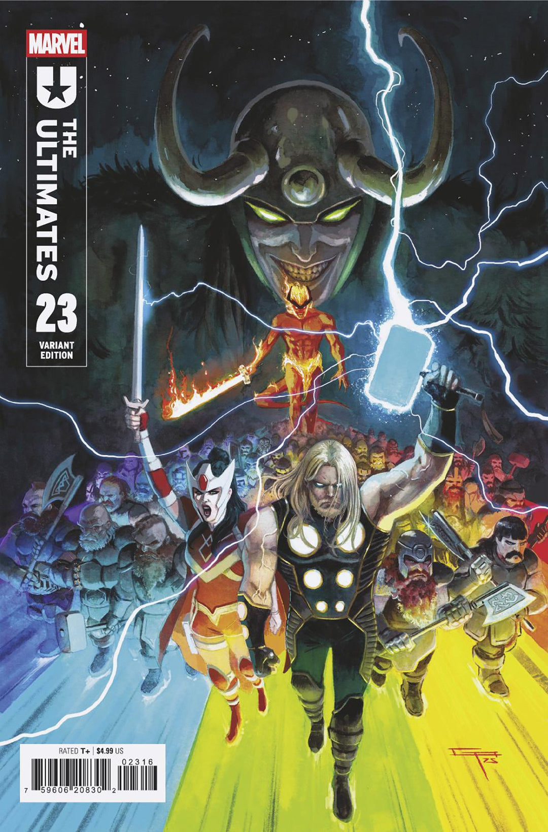 Ultimates (2024) #23 Variant (1:25) German Peralta Edition