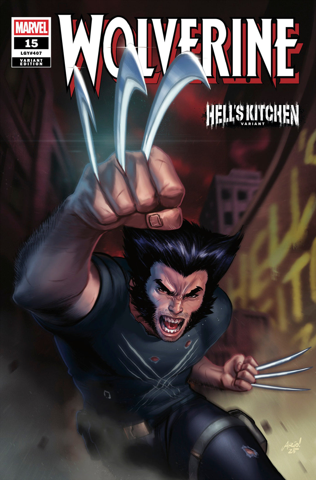 Wolverine (2024) #15 Ario Anindito Hell's Kitchen Variant