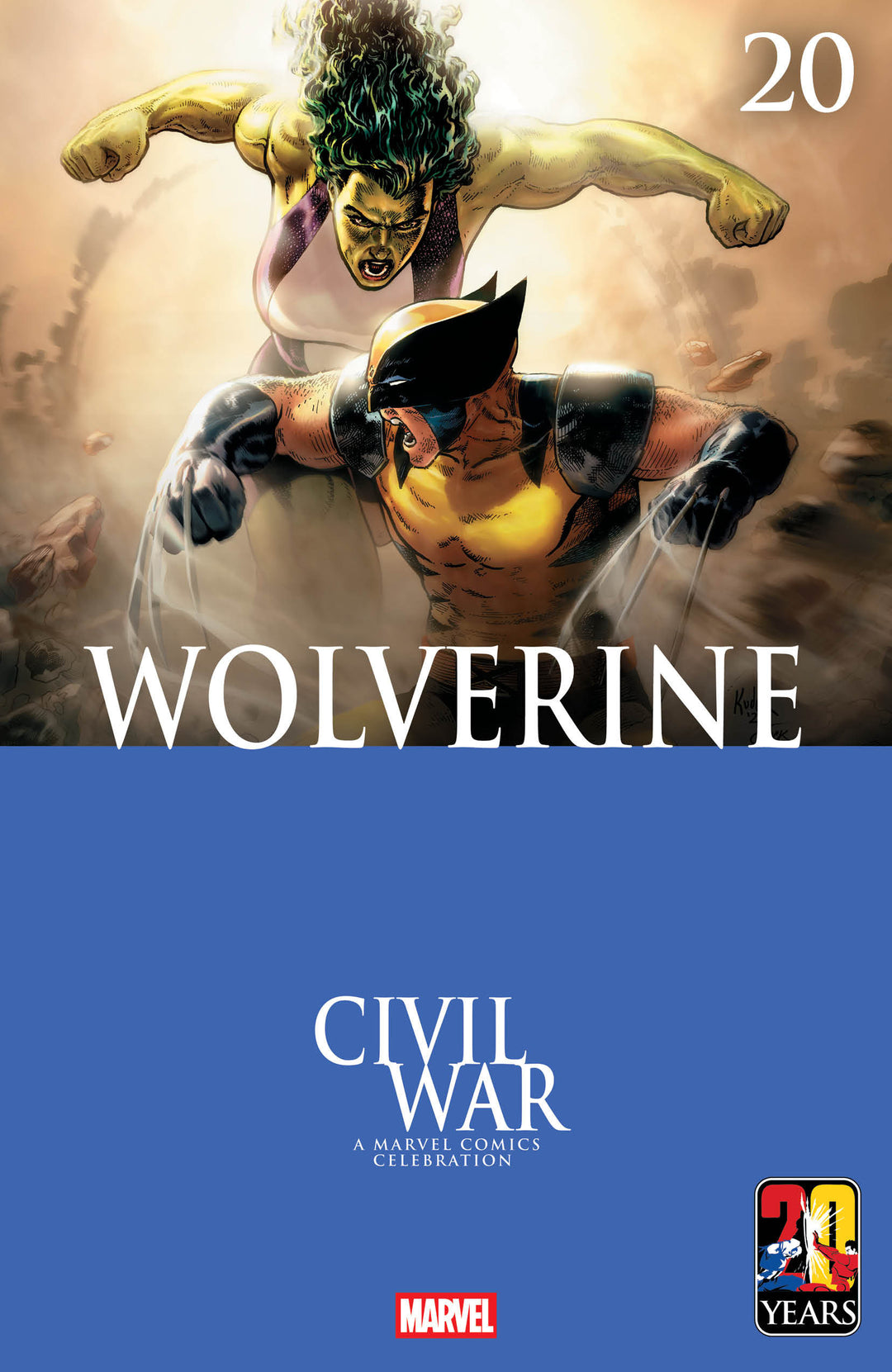 Wolverine (2024) #20 Aaron Kuder Civil War Celebration Variant