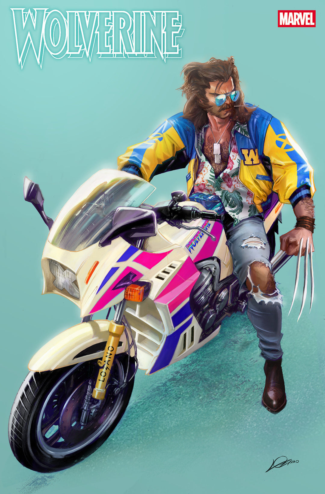 Wolverine (2024) #24 Alexander Lozano '80 S Wolverine Variant