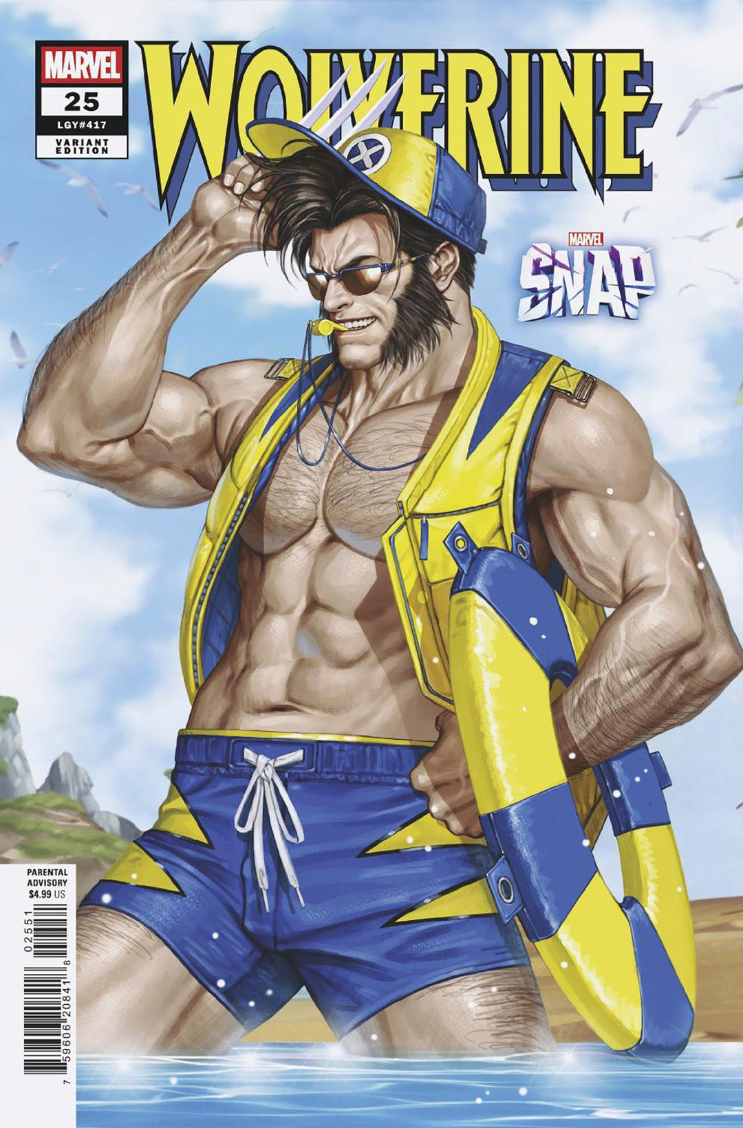 Wolverine (2024) #25 Inhyuk Lee Marvel Snap Swimsuit Variant