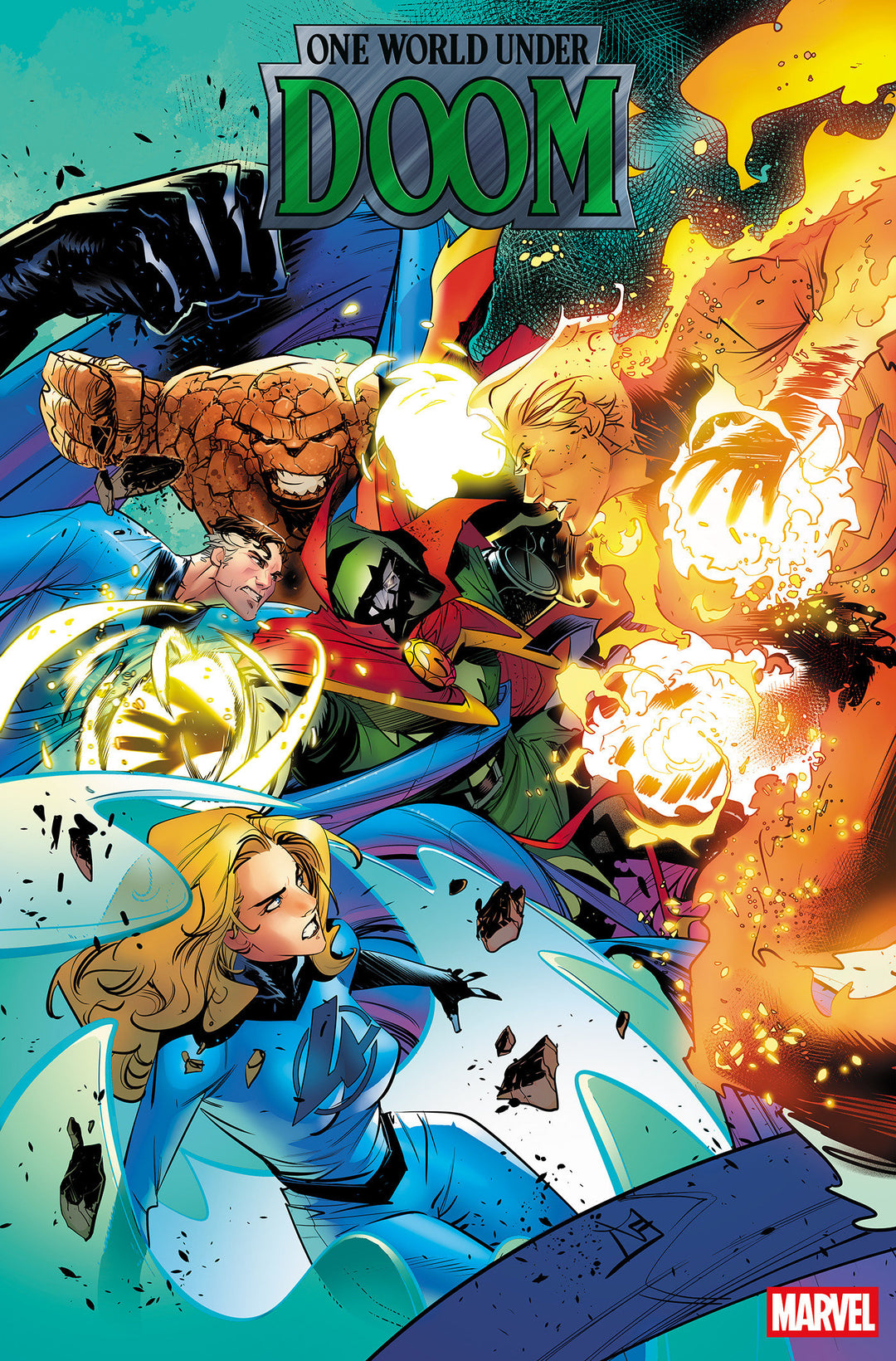 One World Under Doom #4 Federico Vincentini Variant