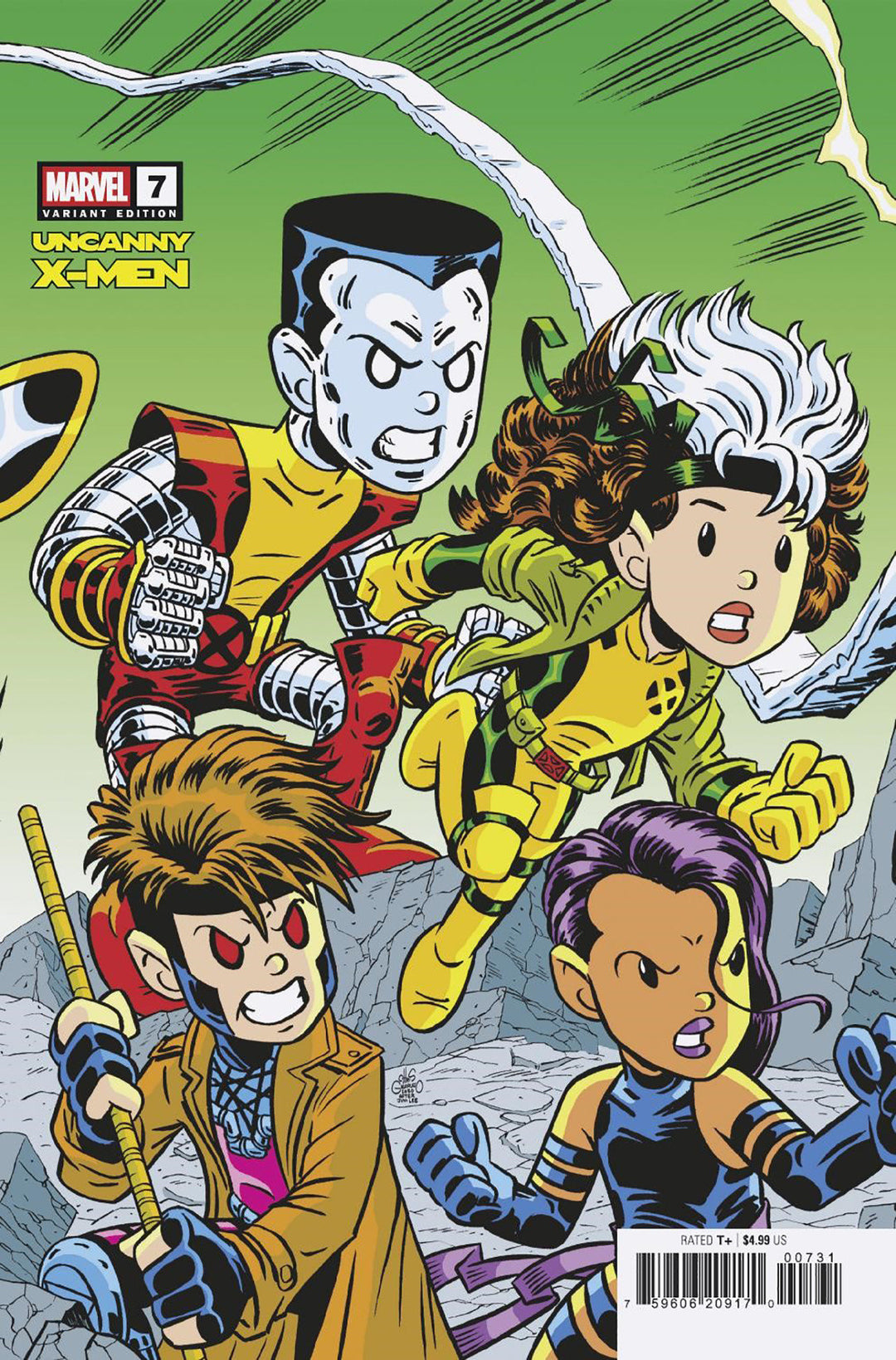 Uncanny X-Men (2024) #7 Chris Giarrusso Connecting Variant [Raid On Graymalkin]