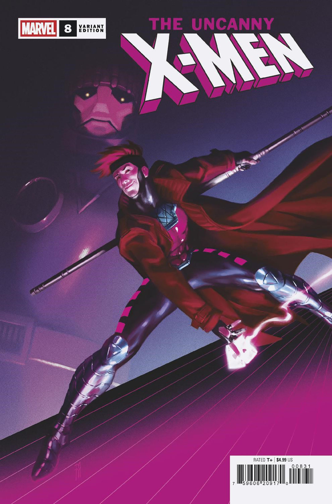 Uncanny X-Men (2024) #8 Miguel Mercado Gambit Variant [Raid on Graymalkin]