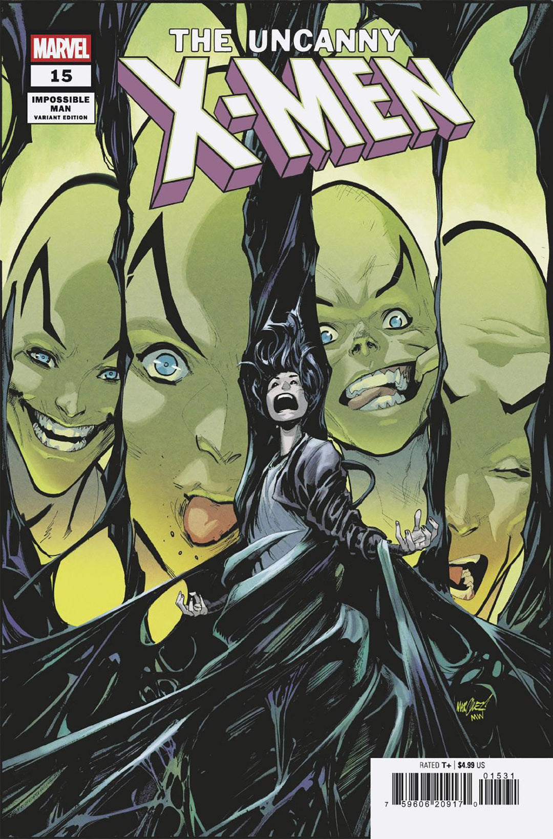 Uncanny X-Men (2024) #15 David Marquez Impossible Man Pop-Up Variant