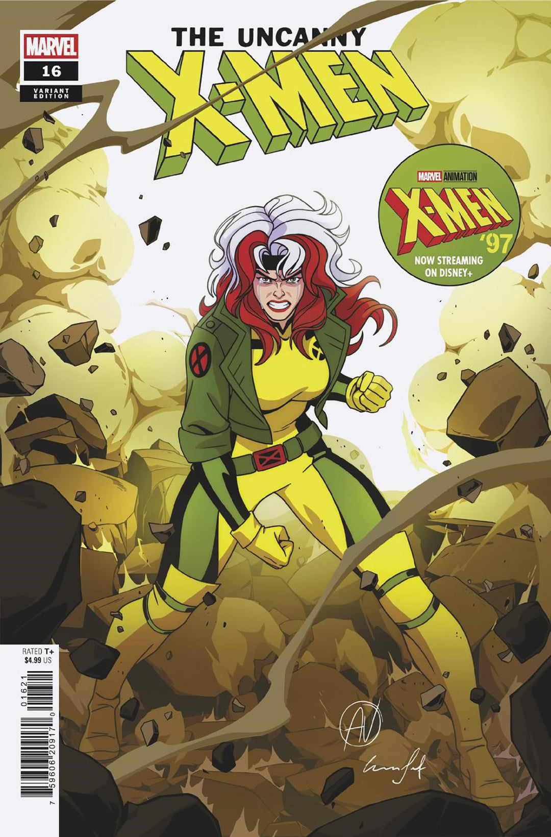 Uncanny X-Men (2024) #16 Marvel Animation Variant