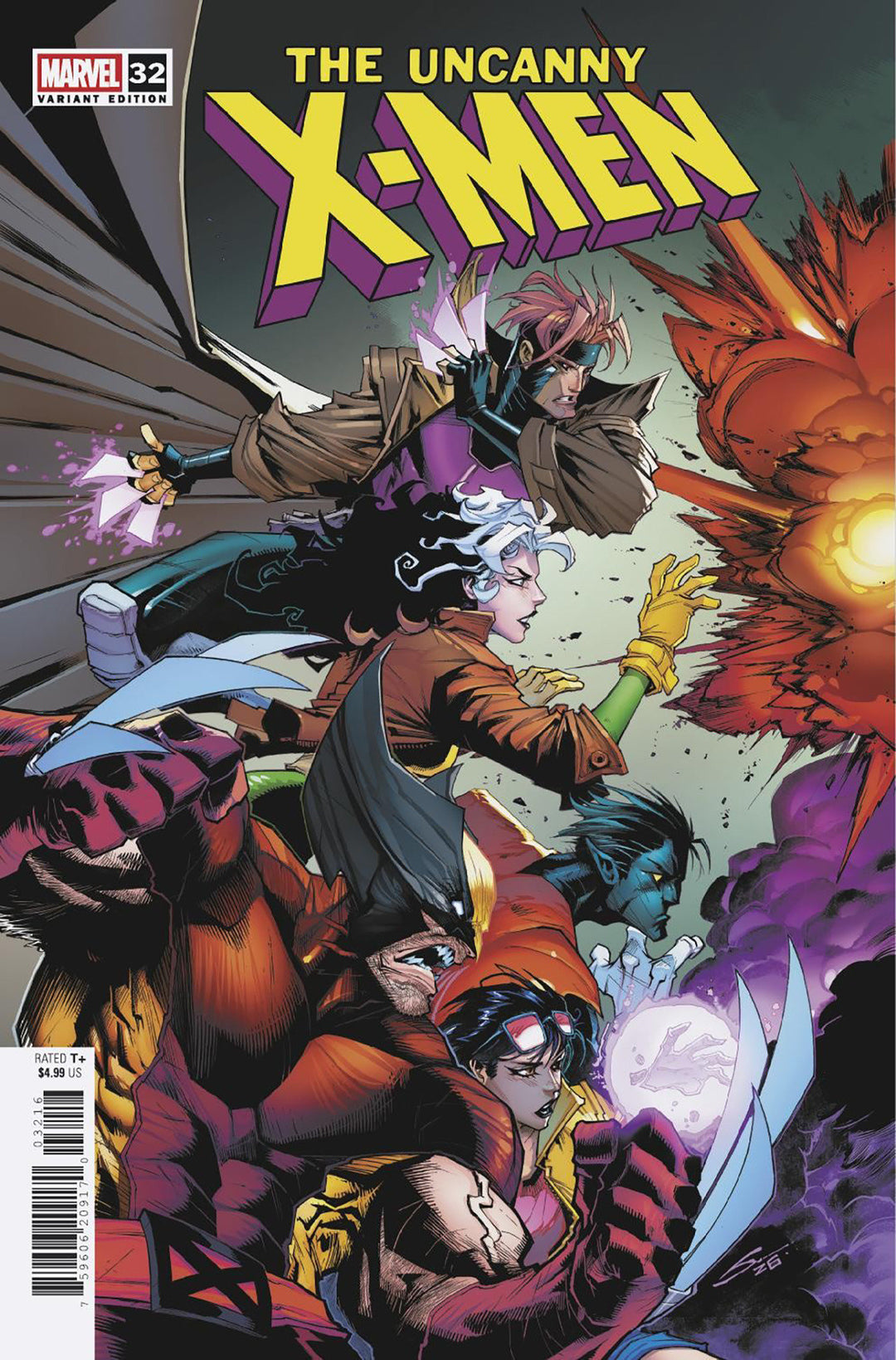 Uncanny X-Men (2024) #32 1:25 Gerardo Sandoval Variant