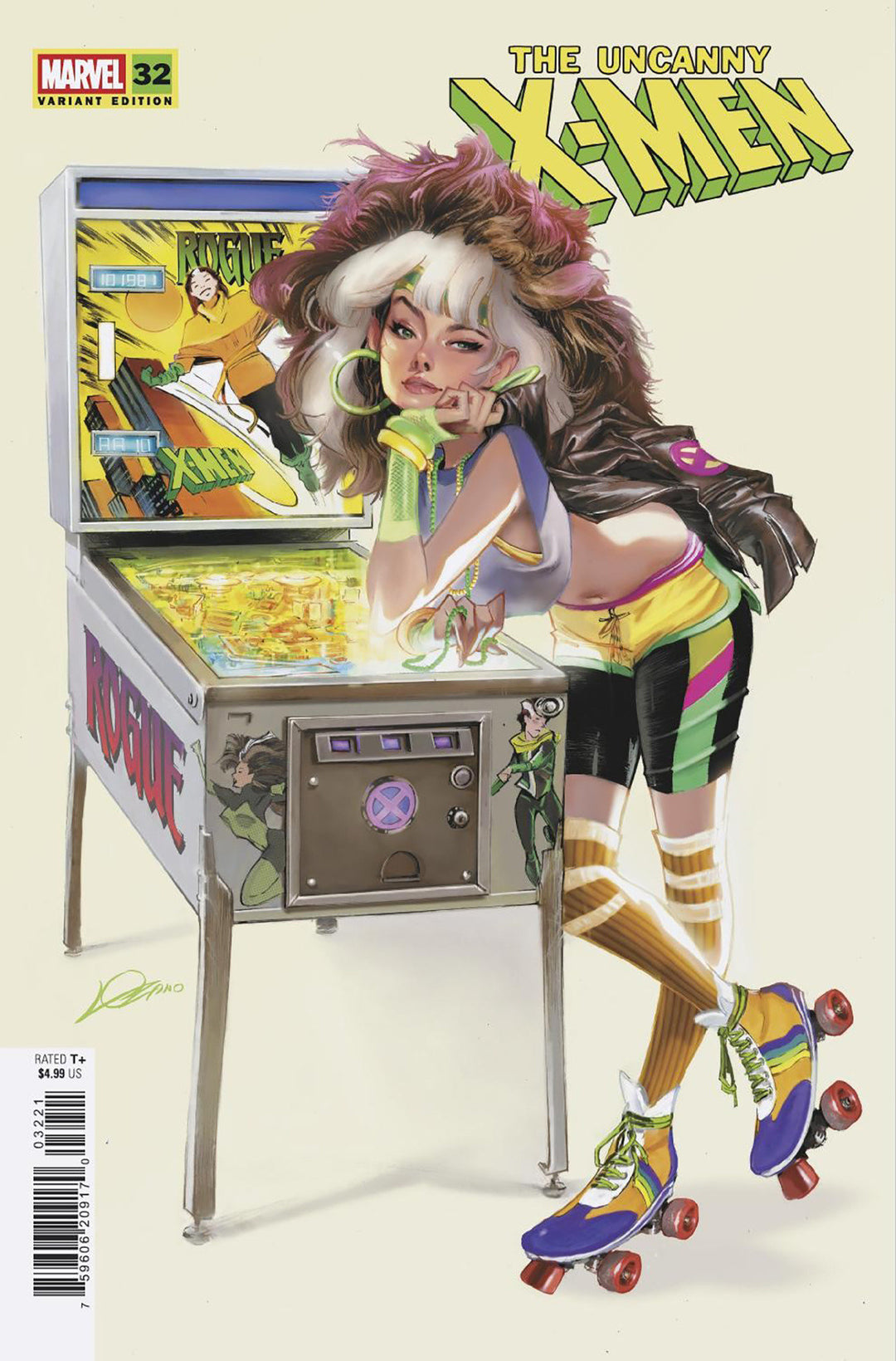 Uncanny X-Men (2024) #32 Alexander Lozano '80 S Rogue Variant