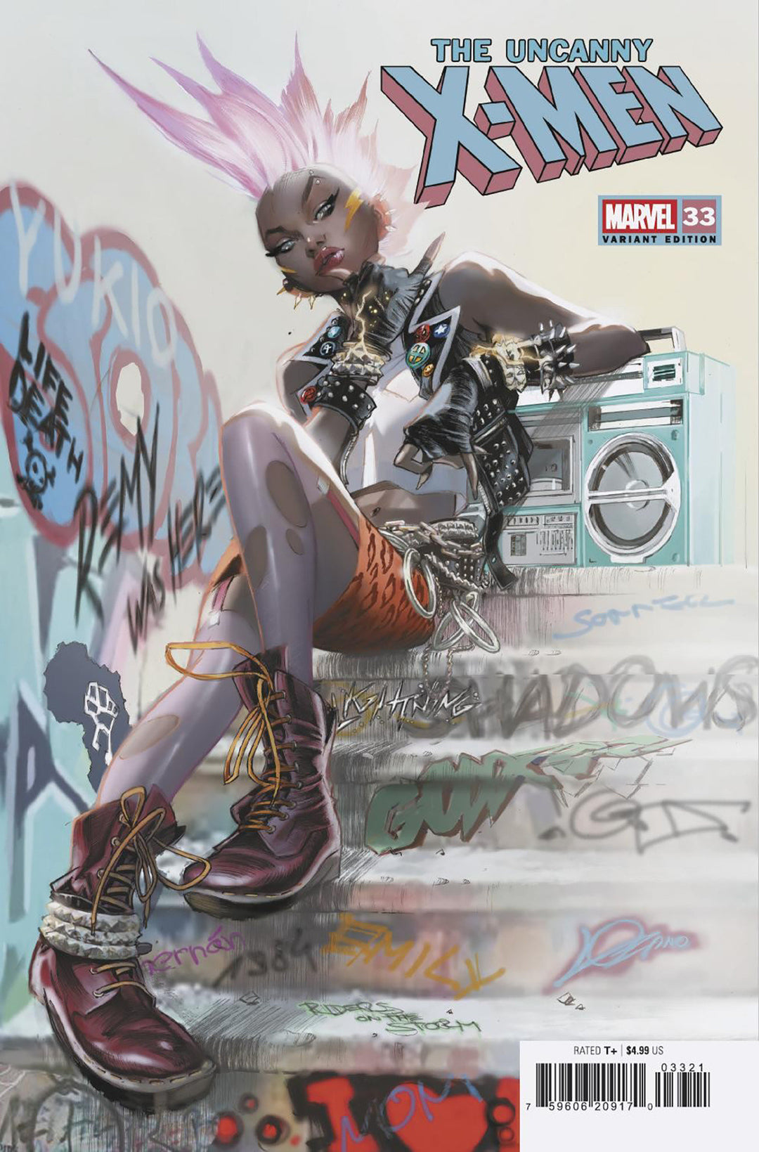 Uncanny X-Men (2024) #33 Alexander Lozano '80s Storm Variant