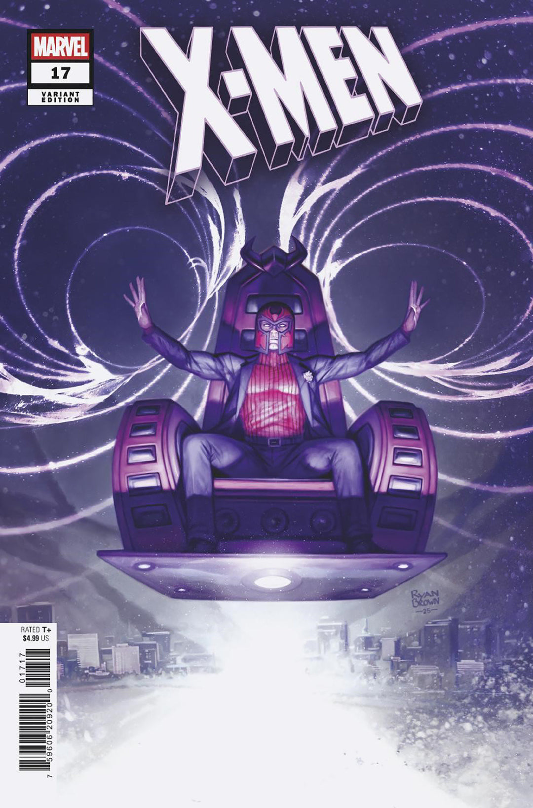 X-Men (2024) #17 Variant (1:25) Ryan Brown Edition