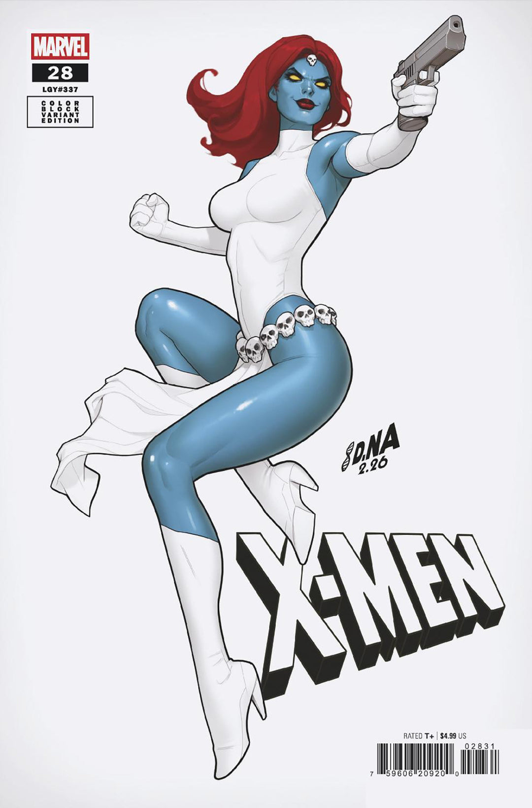 X-Men (2024) #28 David Nakayama Color Block White Variant <OFC>