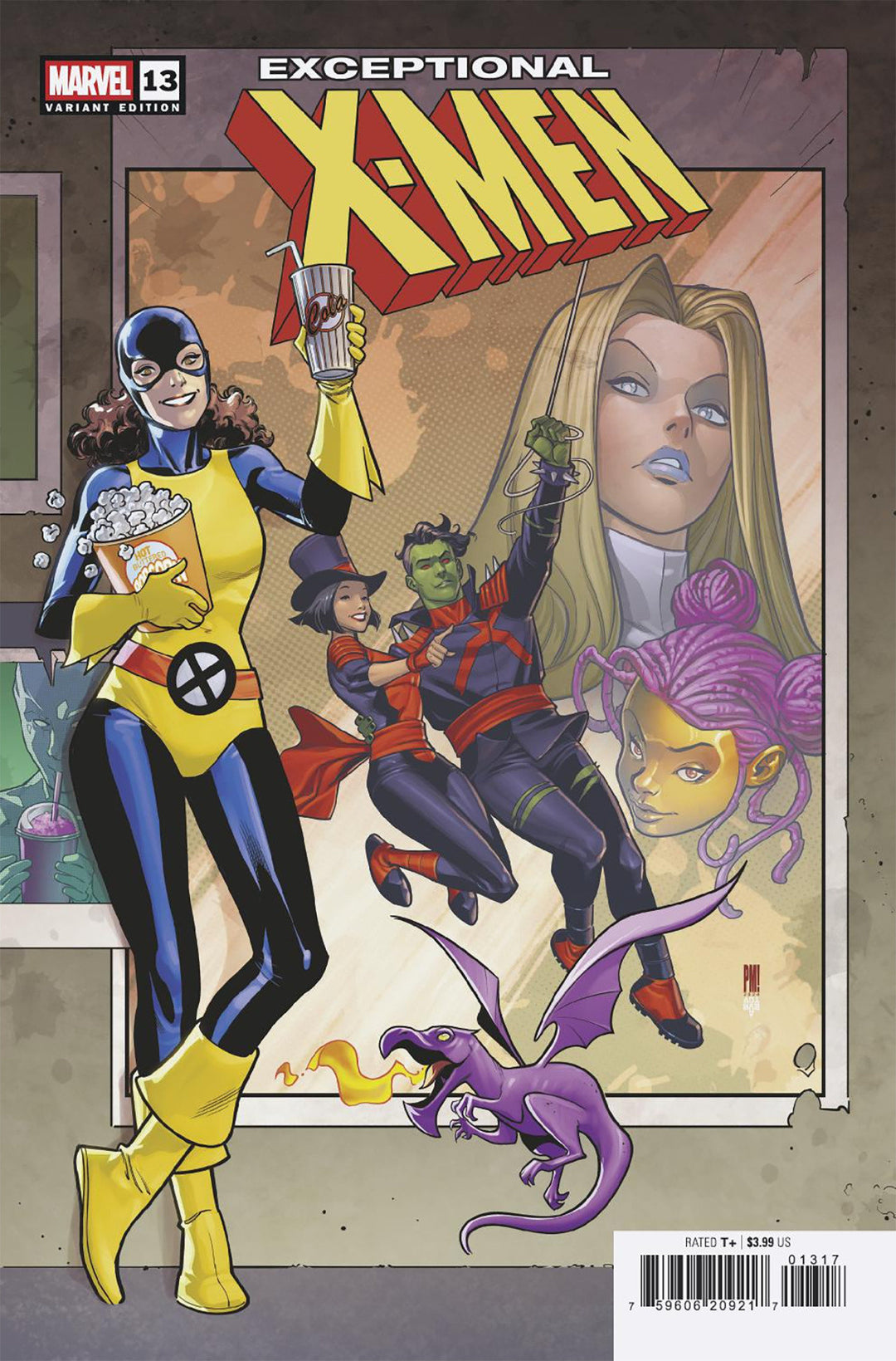 Exceptional X Men #13 Variant (1:25) Paco Medina Edition