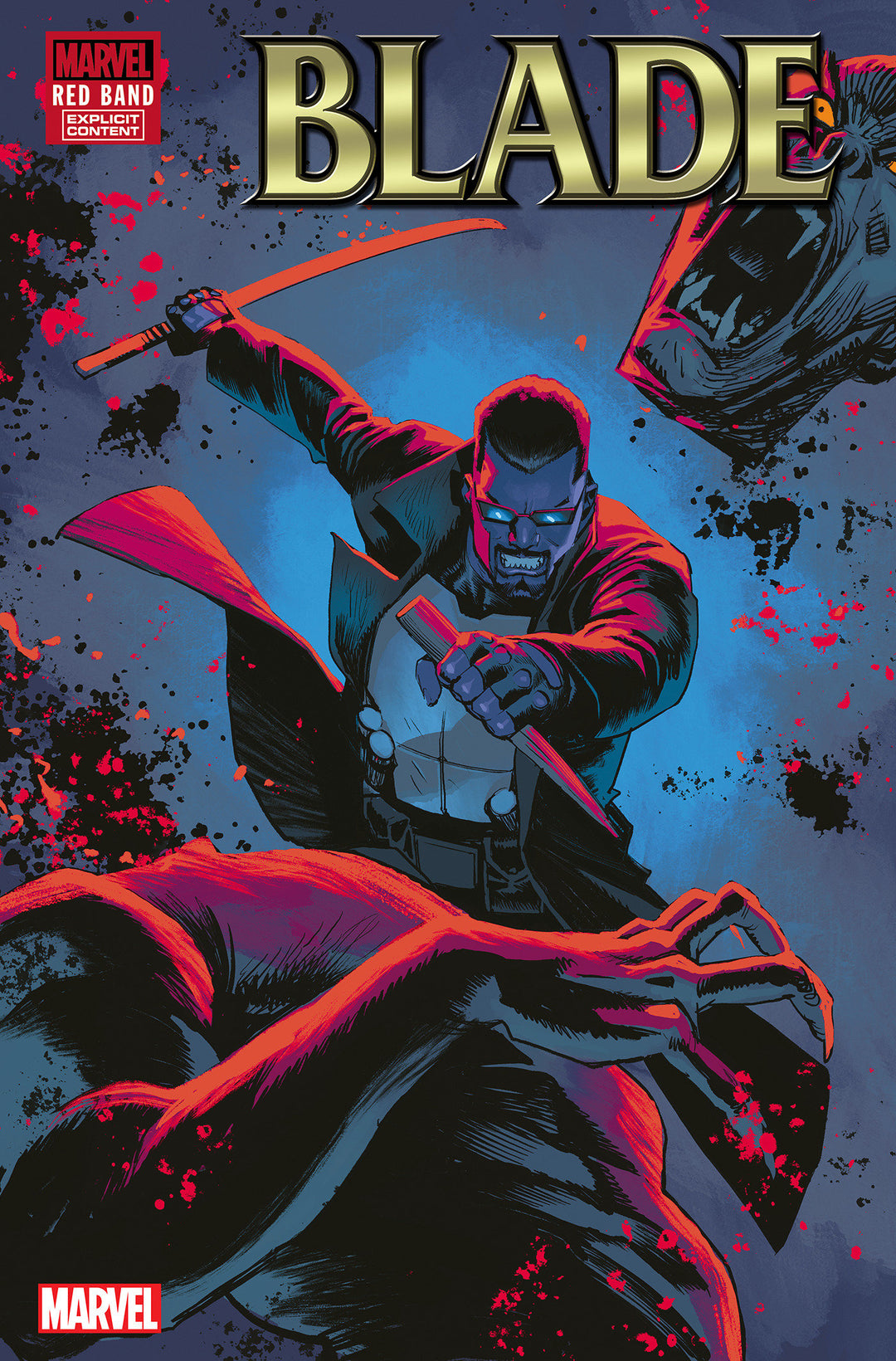 Blade Red Band #3 Variant (1:25) Rafael Albuquerque Edition [Polybagged]