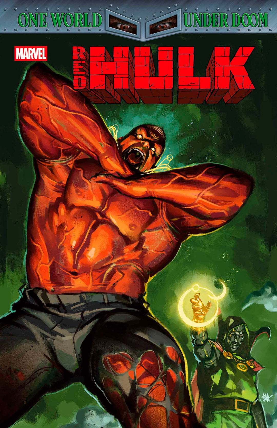 Red Hulk (2025) #3 Ben Harvey Variant [Doom]