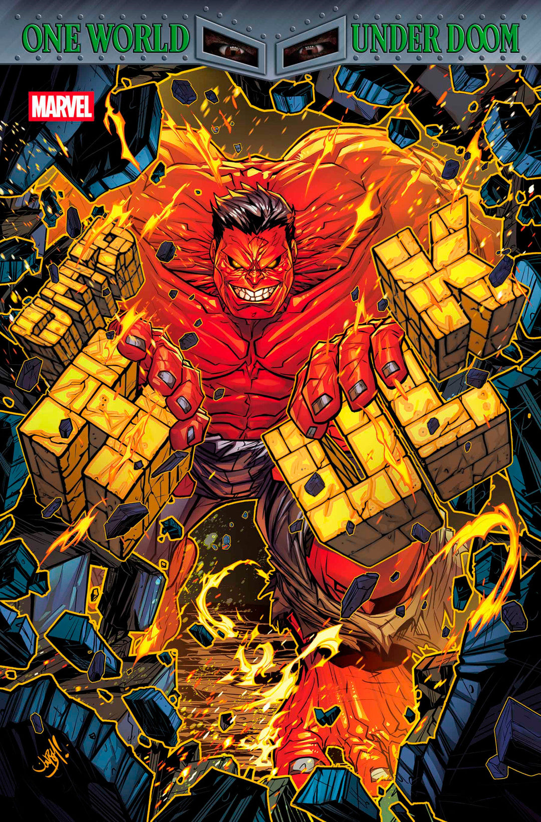 Red Hulk (2025) #4 Jonboy Meyers Variant [Doom]