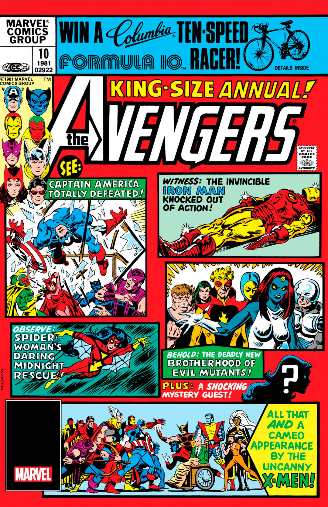 Avengers (1963) Annual #10 Facsimile Edition