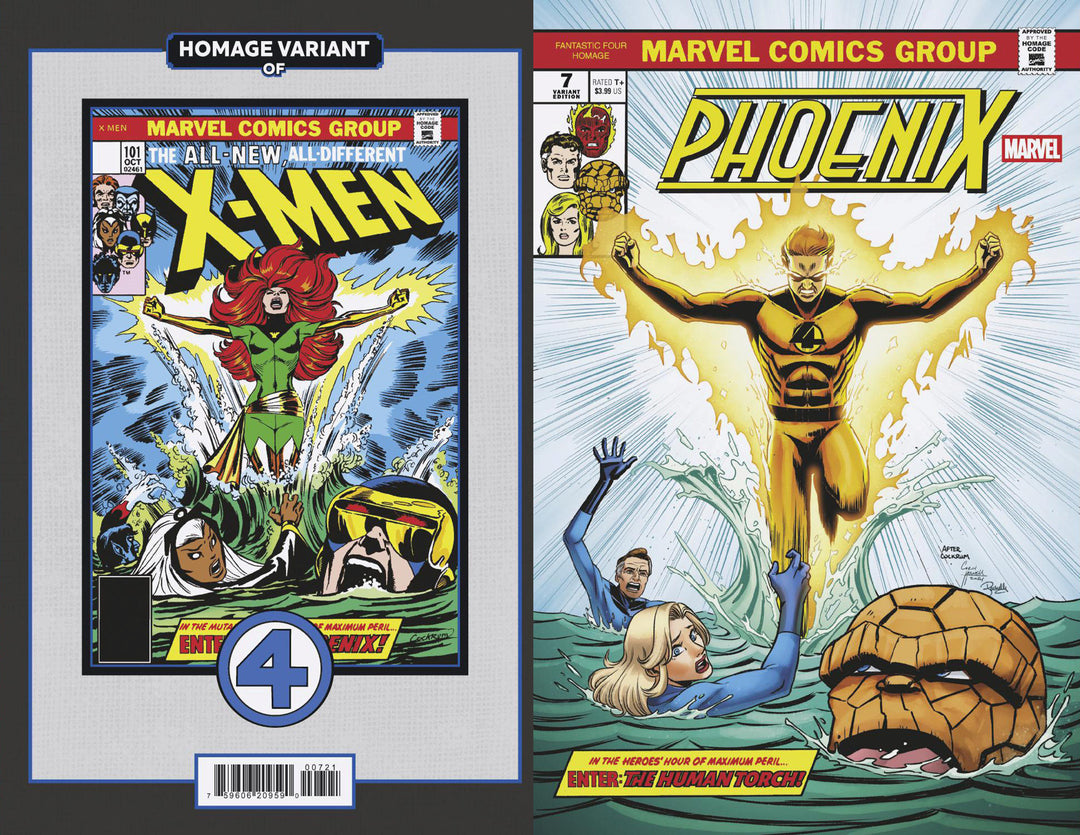 Phoenix (2024) #7 Corin Howell Fantastic Four Homage Variant