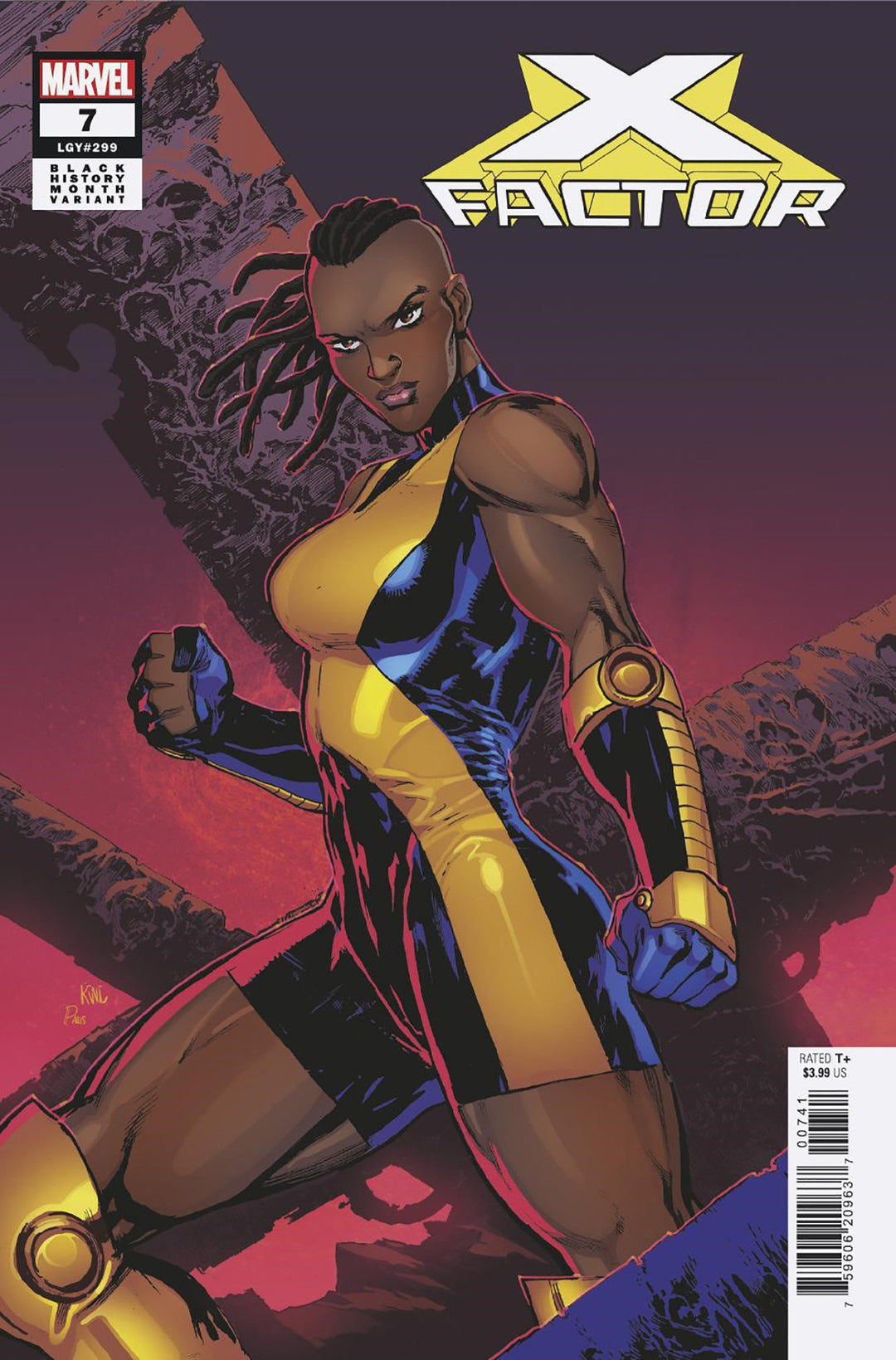 X-Factor (2024) #7 Ken Lashley Black History Month Variant [Doom]