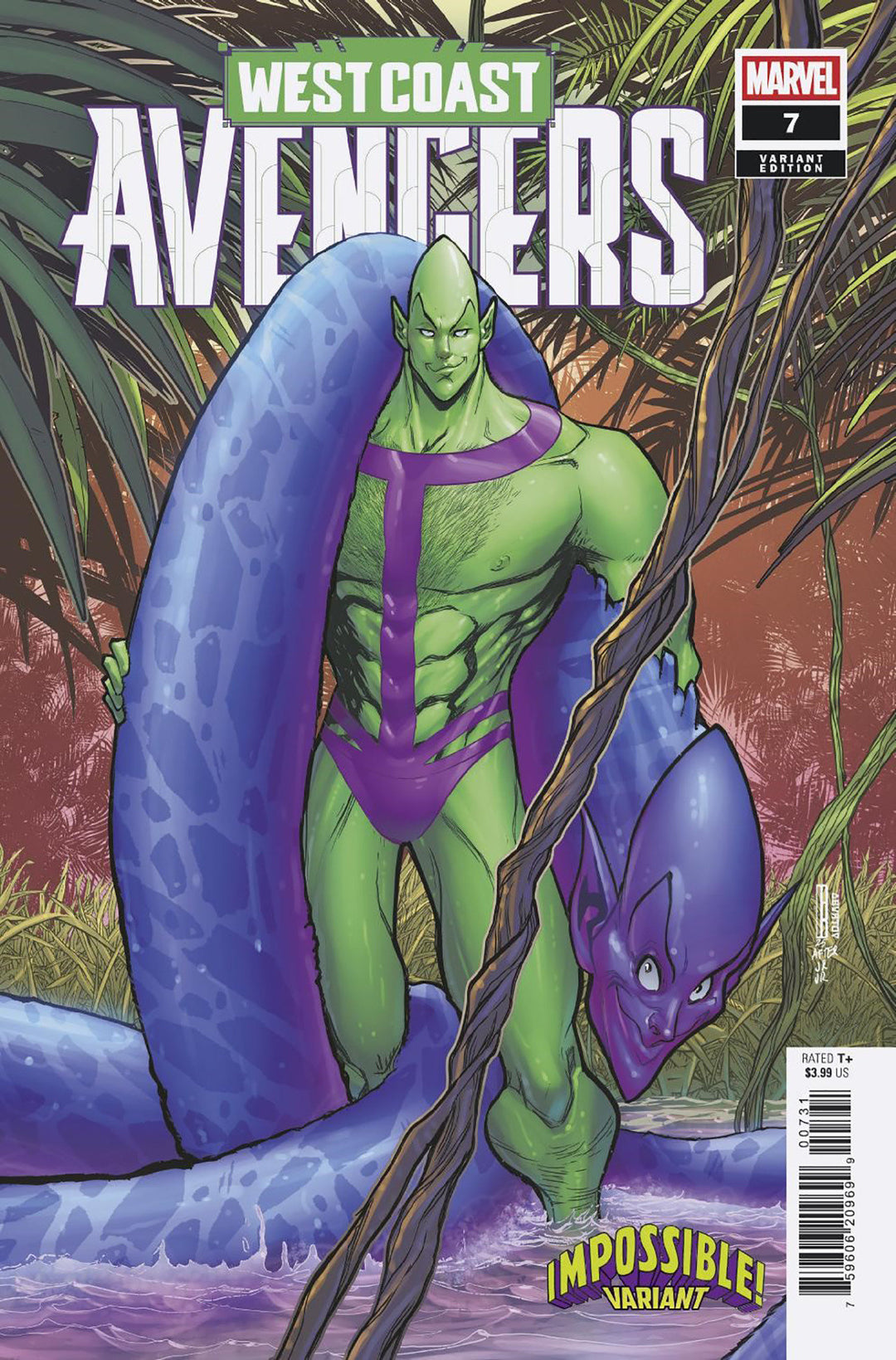 West Coast Avengers #7 David Baldeon Impossible Variant