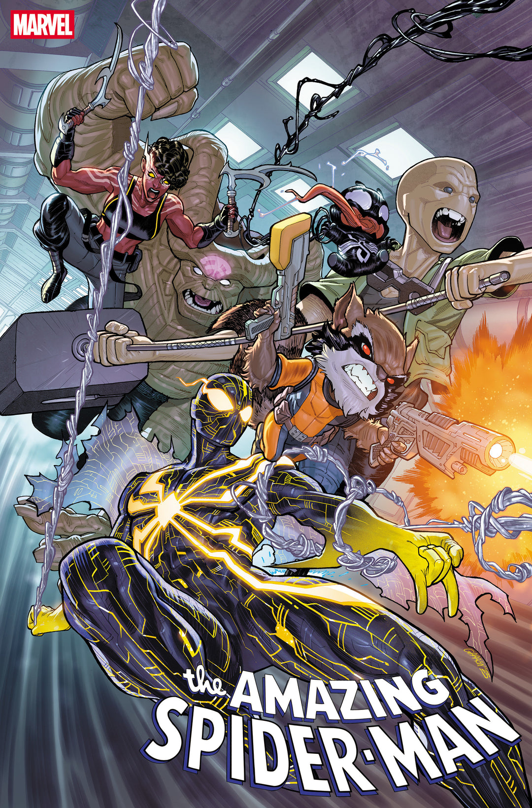 Amazing Spider Man (2025) #11 Javier Garron Spoiler Variant