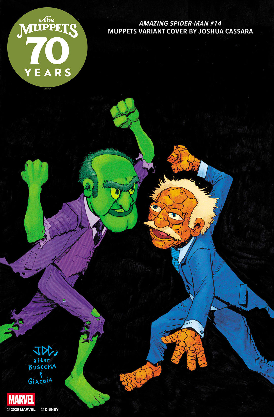 Amazing Spider-Man (2025) #14 Joshua Cassara Muppets Variant