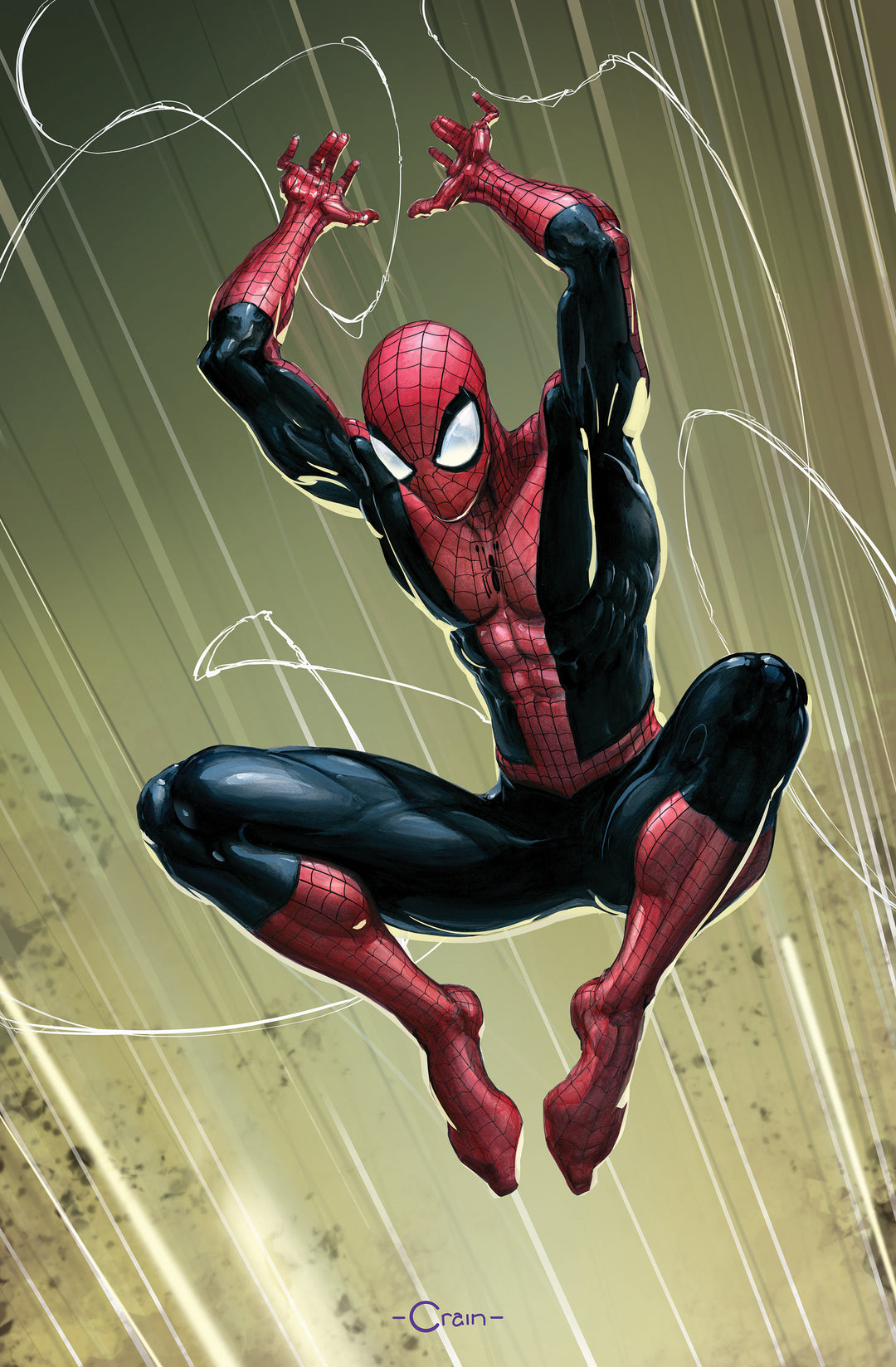 Amazing Spider-Man (2025) #20 Variant (1:50) Clayton Crain Full Art Virgin Edition