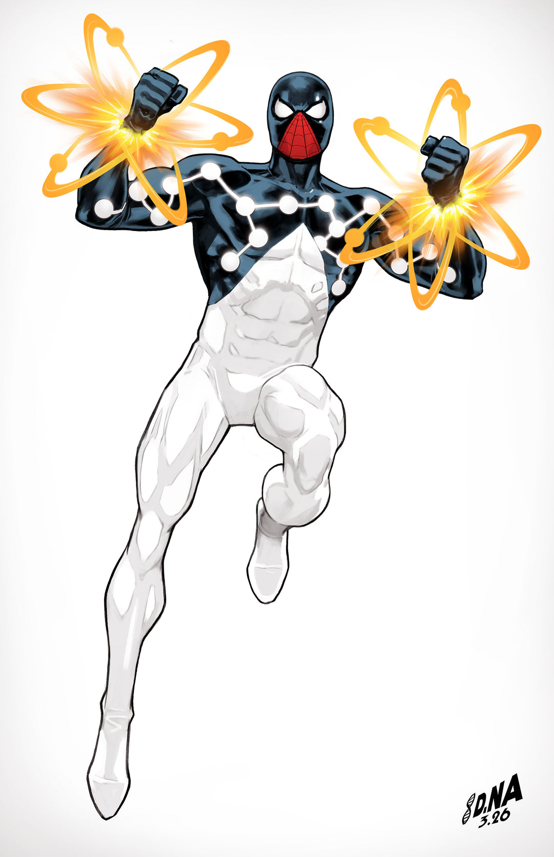 Amazing Spider-Man (2025) #27 [Death Spiral Pt. 9] Variant (1:50) David Nakayama Color Block White Full Art Virgin Edition