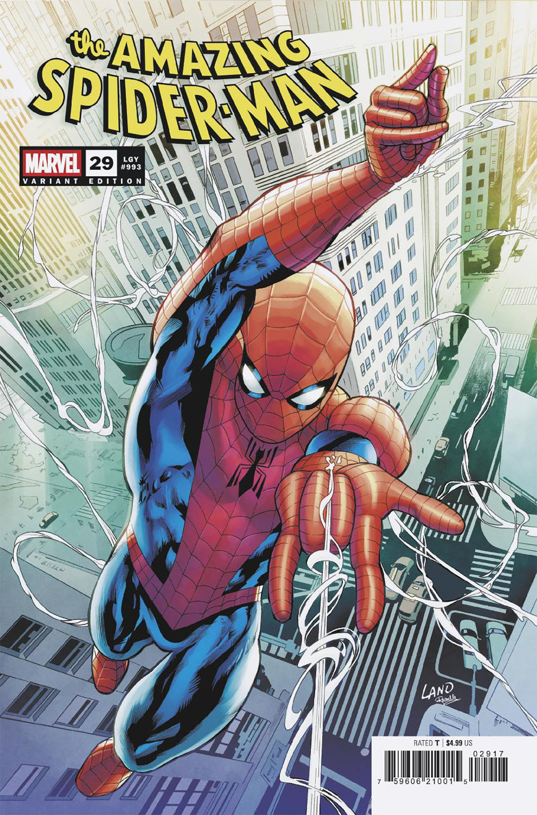 Amazing Spider-Man (2025) #29 Variant (1:25) Greg Land Edition