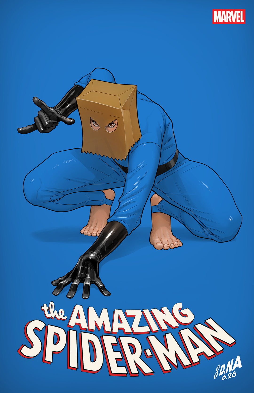 Amazing Spider-Man (2025) #33 David Nakayama Color Block Blue Variant
