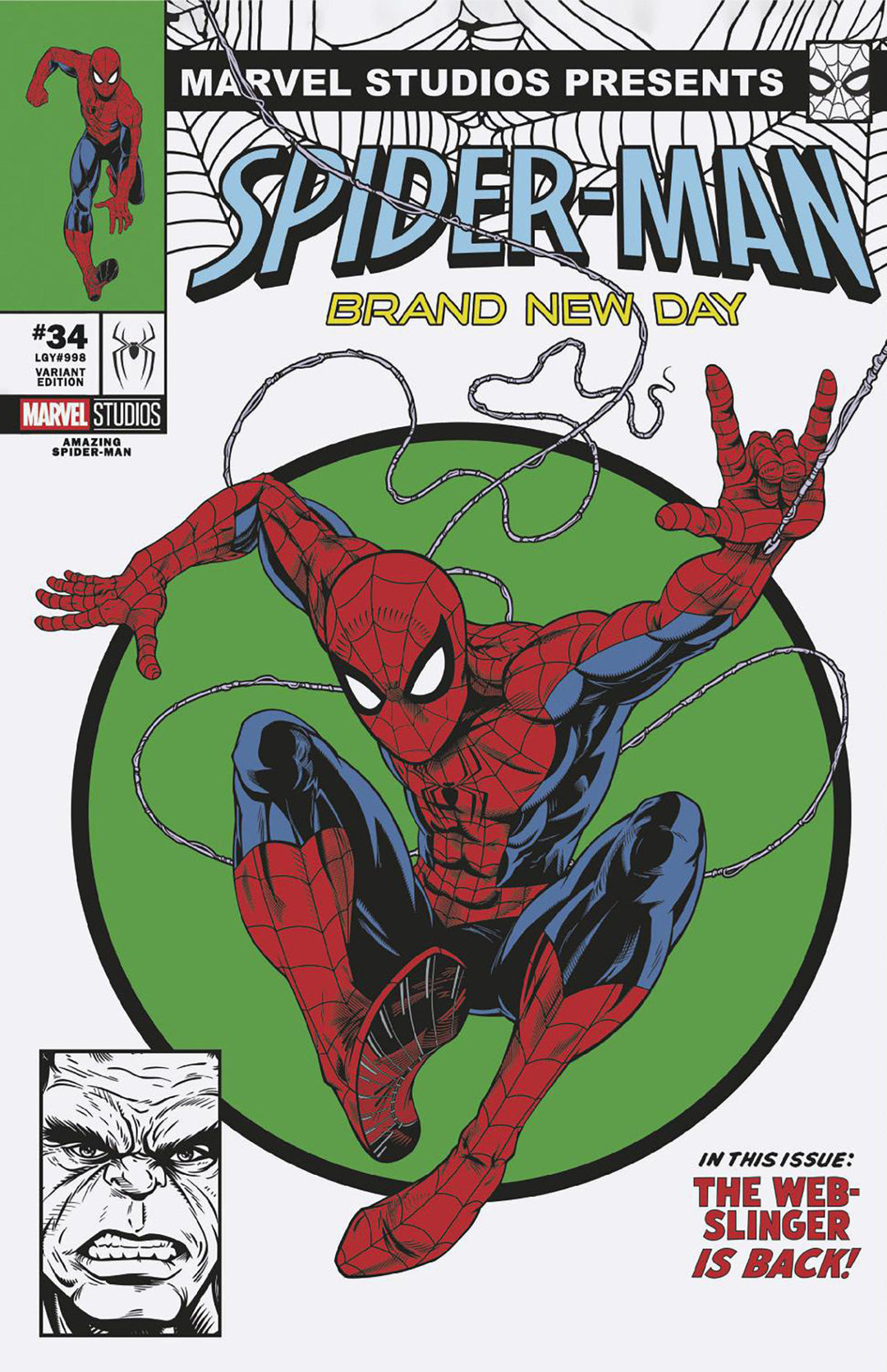 Amazing Spider-Man (2025) #34 Adam Stafford Spider-Man: Brand New Day Marvel Studios Variant