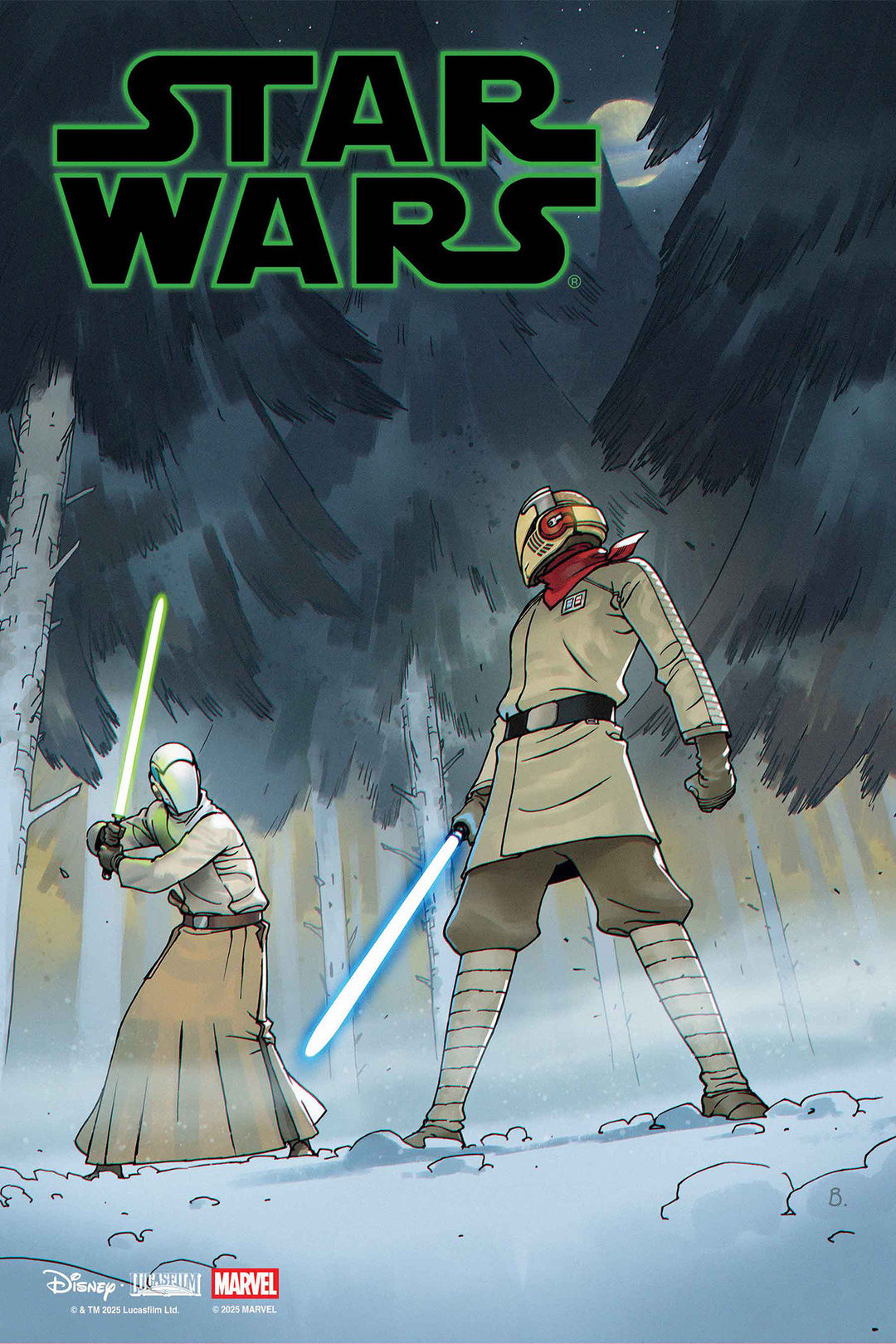 Star Wars (2025) #8 Bengal Luke Skywalker & Leia Organa Jedi Knights Variant