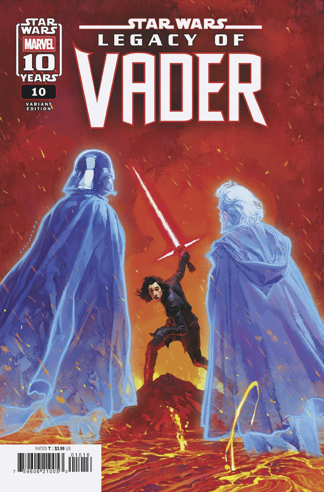 Star Wars Legacy Of Vader #10 Variant (1:25) Josemaria Casanovas Edition