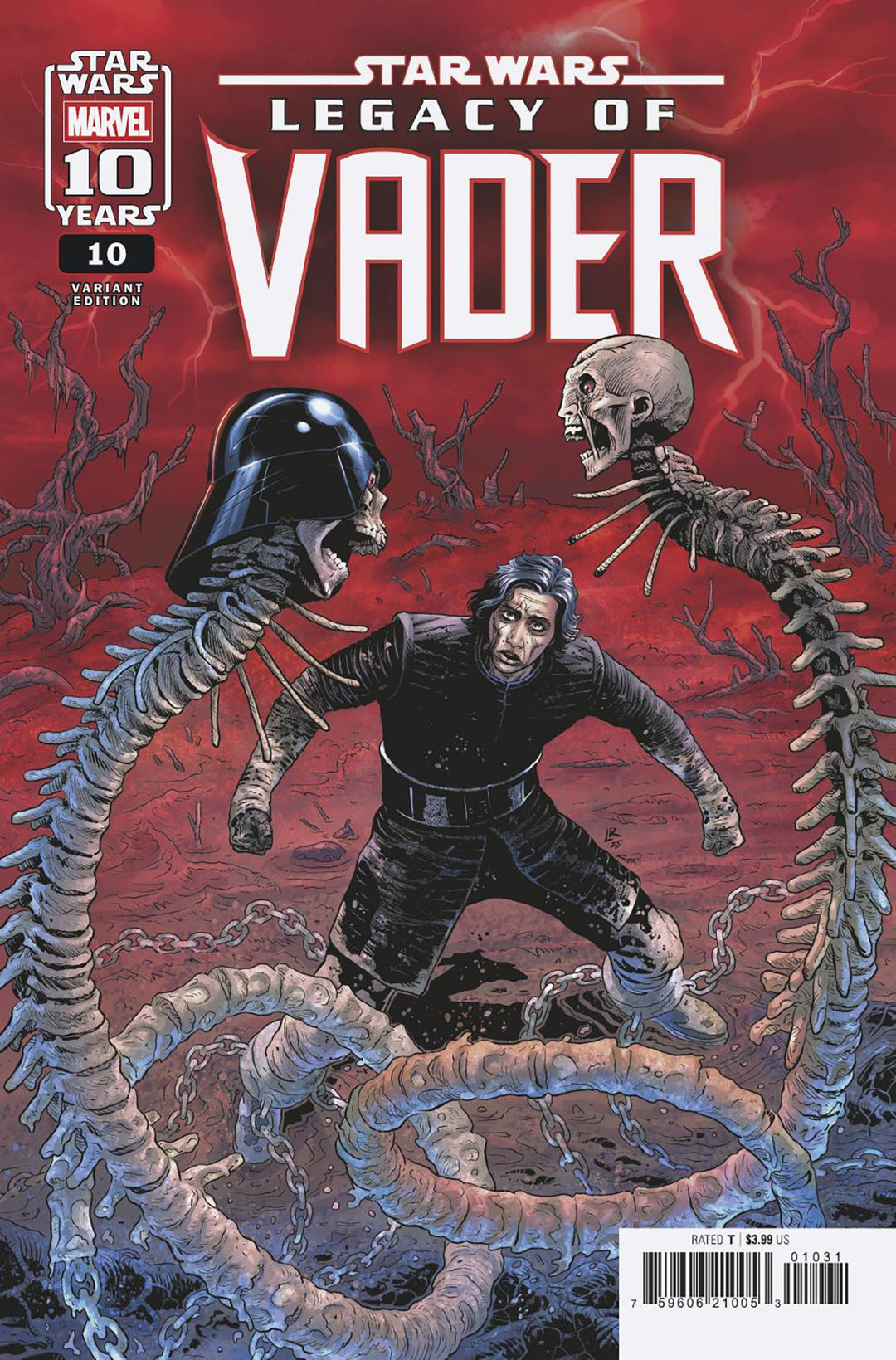 Star Wars Legacy Of Vader #10 Luke Ross Variant