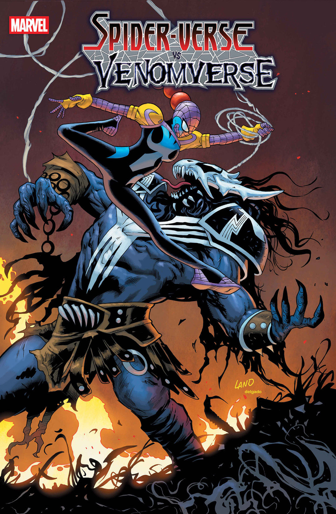 Spider-Verse vs Venomverse #1 Greg Land Variant