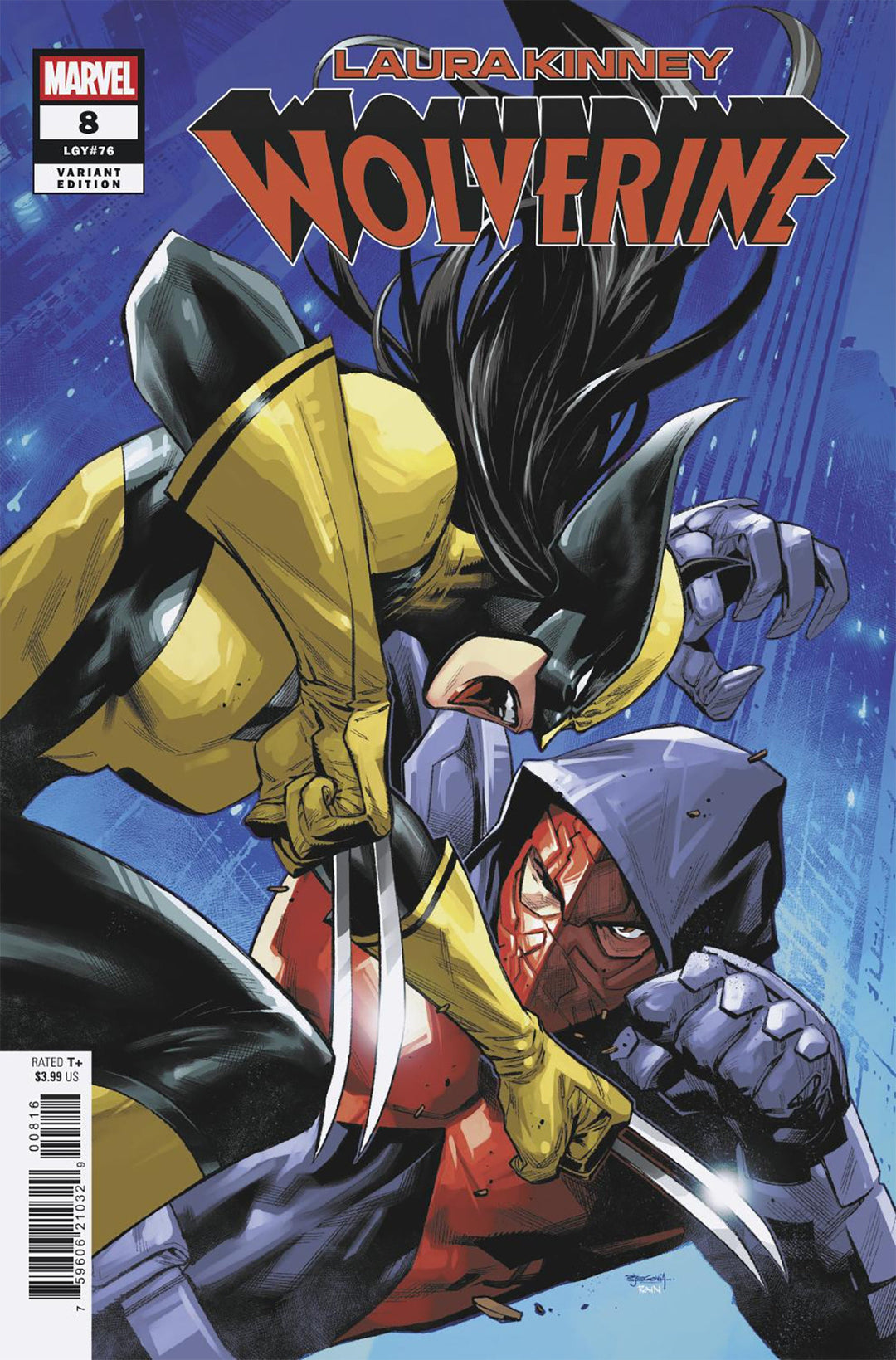 Laura Kinney Wolverine #8 Variant (1:25) Stephen Segovia Edition