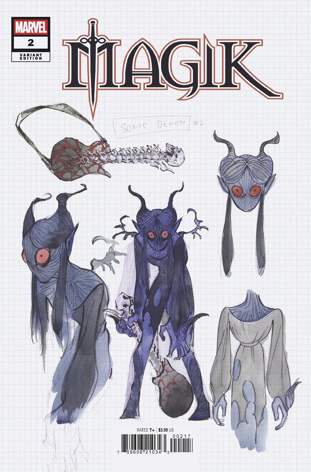 Magik (2025) #2 Variant (1:10) Peach Momoko Design Edition