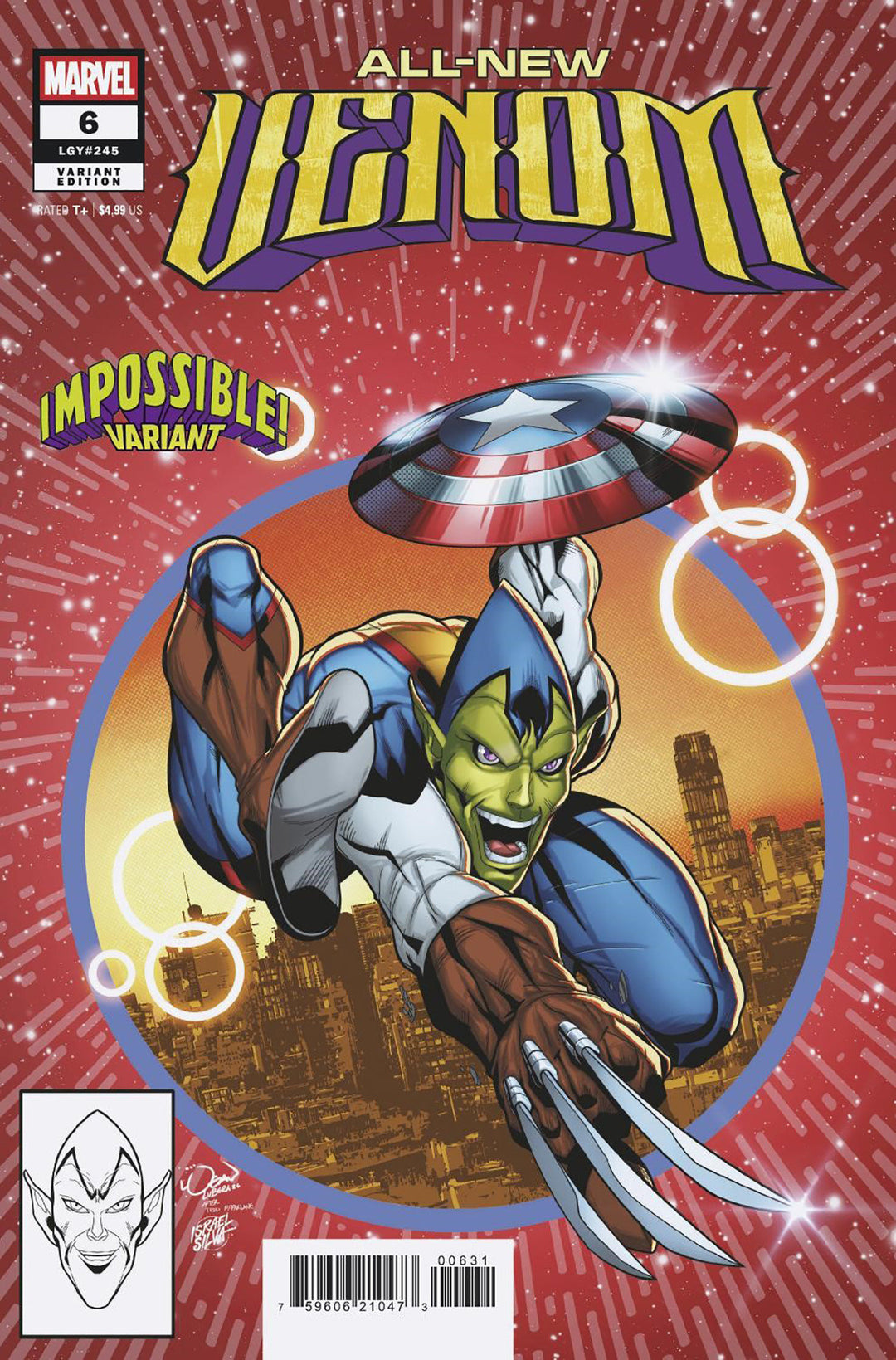 All New Venom #6 Logan Lubera Impossible Variant
