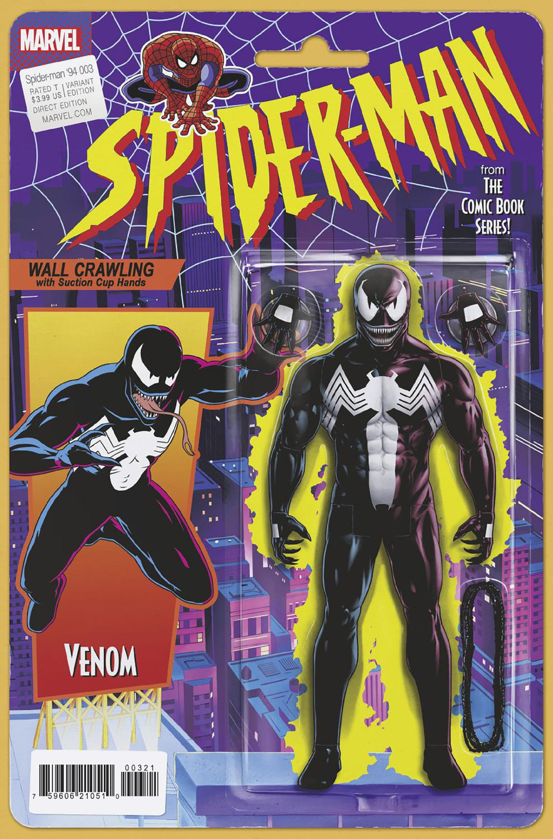 Spider-Man 94 #3 John Tyler Christopher Action Figure Variant