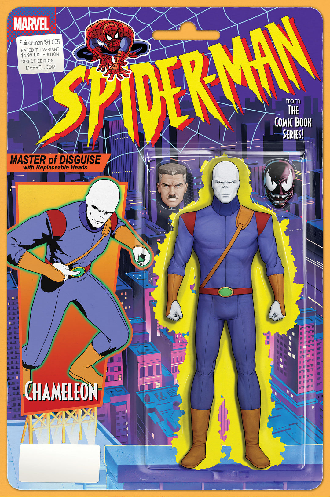 Spider-Man 94 #5 John Tyler Christopher Action Figure Variant