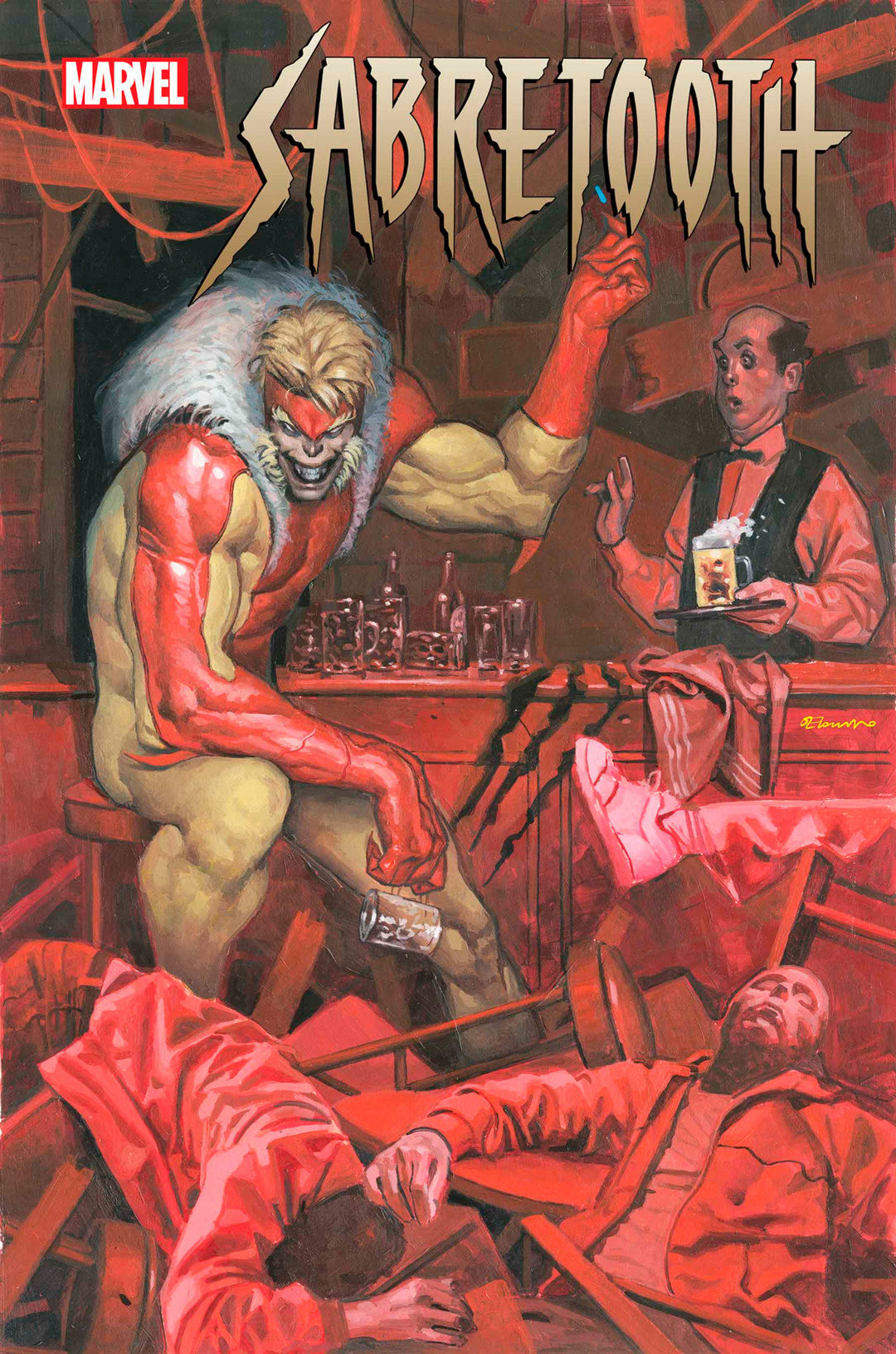 Sabretooth The Dead Don't Talk #1 Fabrizio De Tommaso Variant