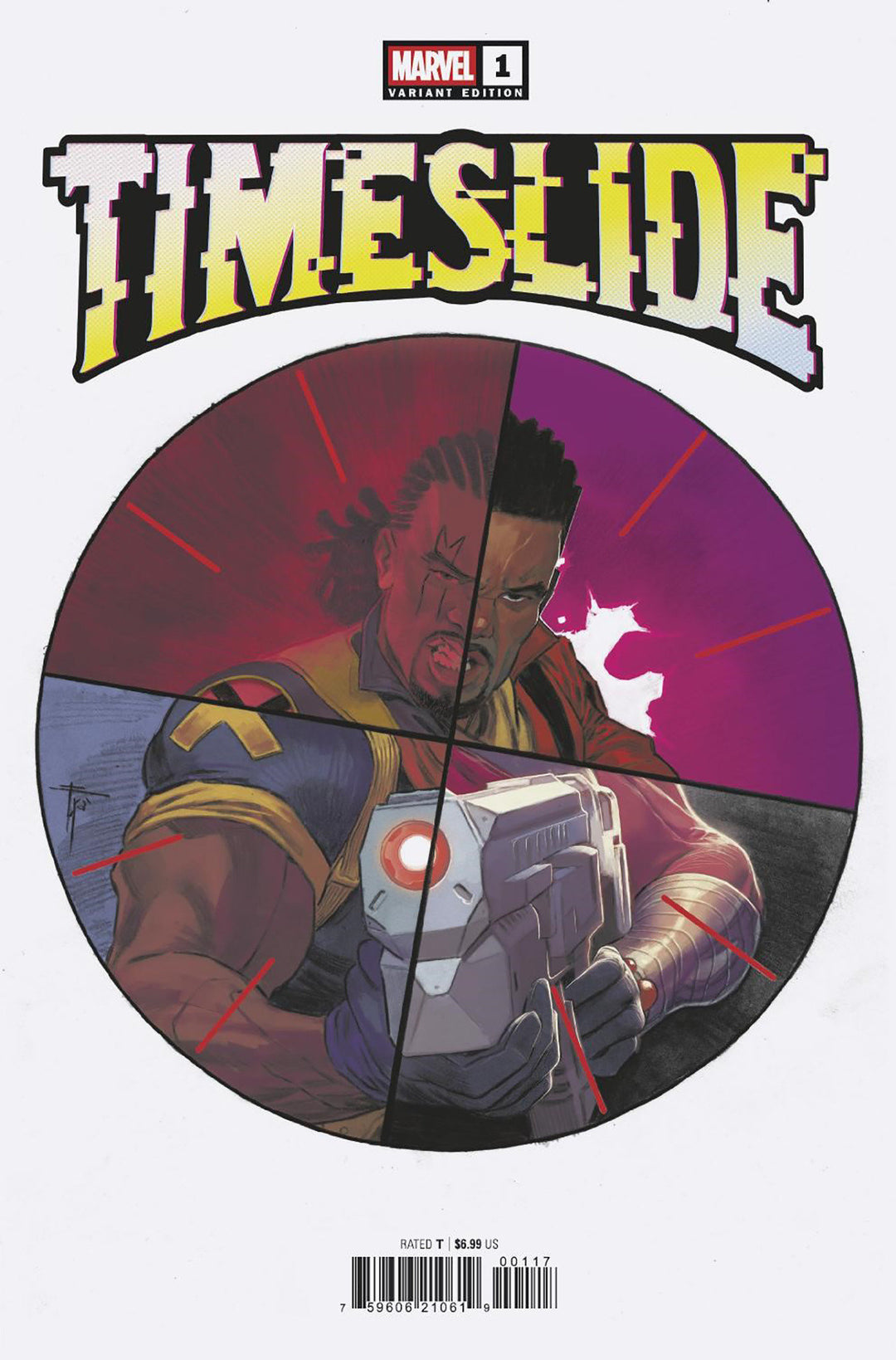 Timeslide (2025) #1 Variant (1:25) Francesco Mobili Edition