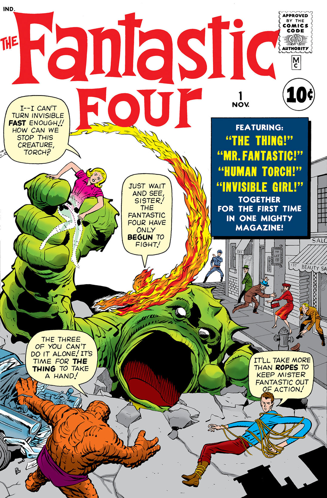 Fantastic Four (1961) #1 Facsimile Edition [New Printing]