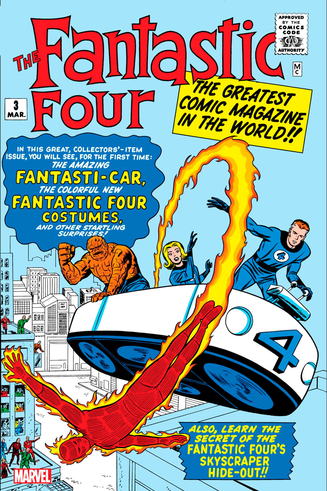 Fantastic Four (1961) #3 Facsimile Edition