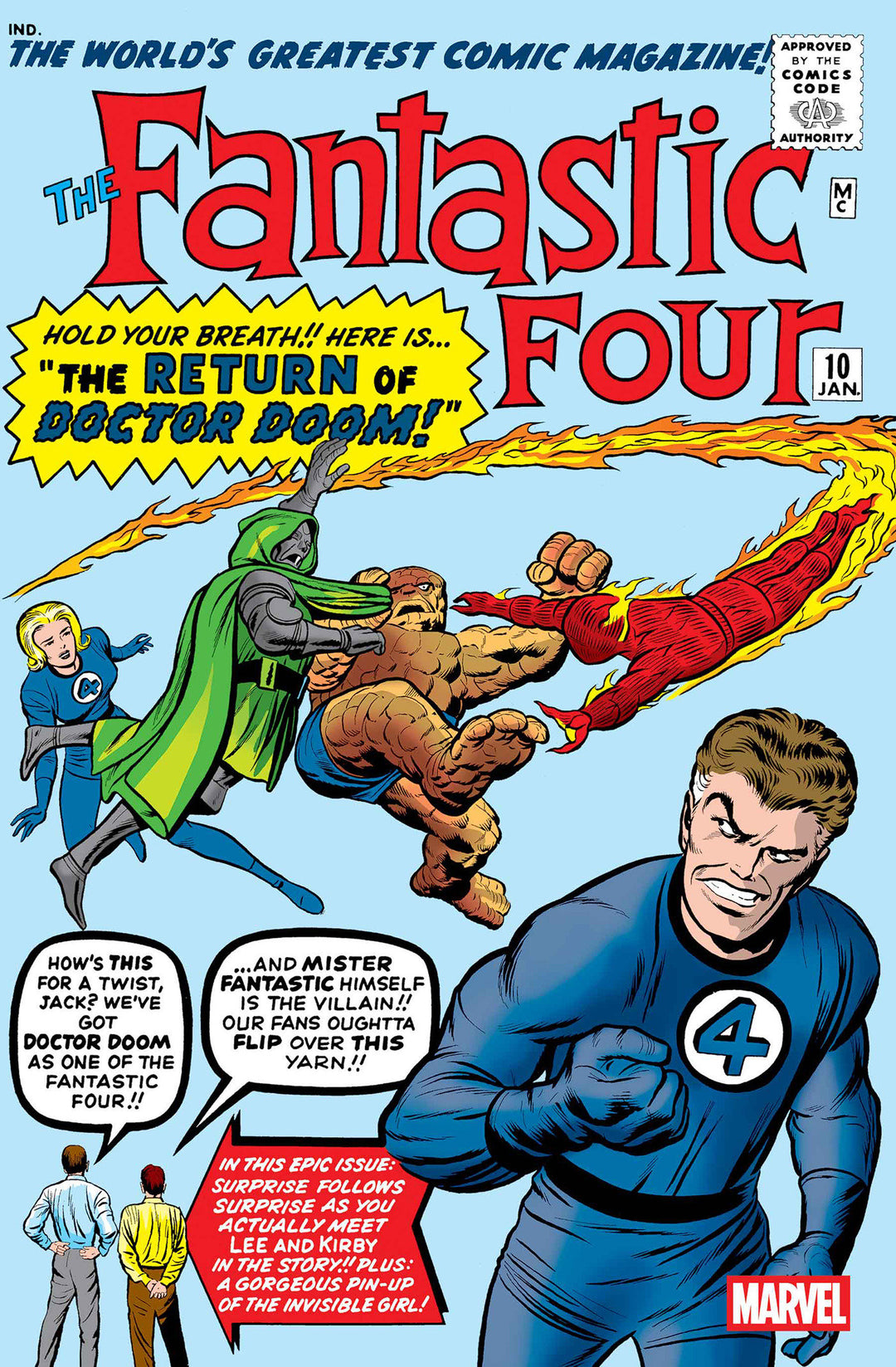 Fantastic Four (1961) #10 Facsimile Edition