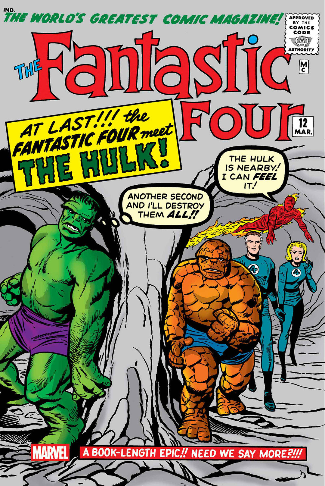 Fantastic Four (1961) #12 Facsimile Edition