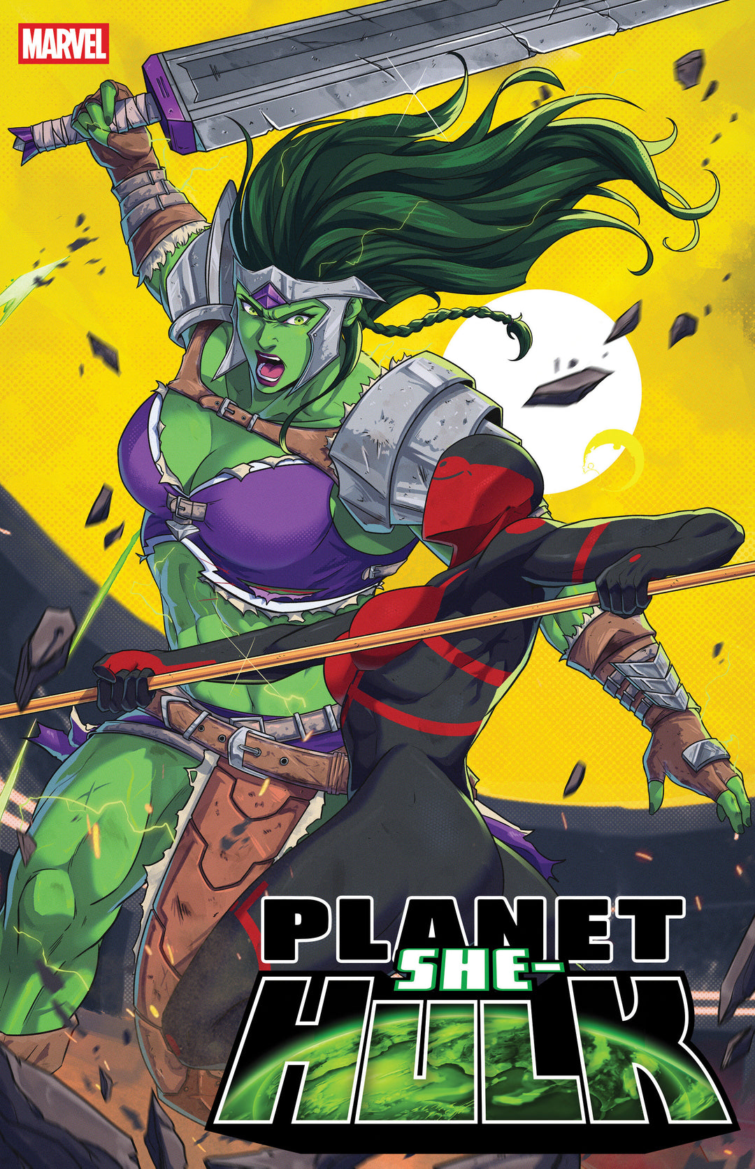 Planet She Hulk #2 Variant (1:25) Jhony Caballero Edition