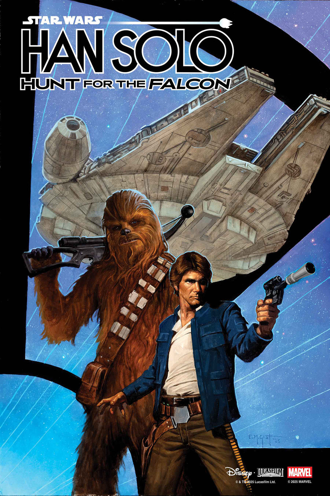 Star Wars Han Solo Hunt For The Falcon #4 E.M. Gist Variant